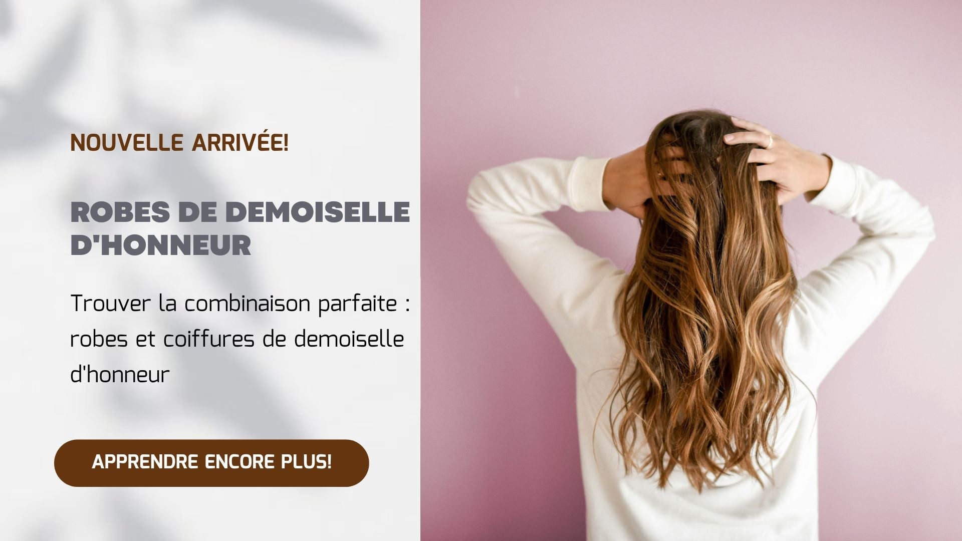 Trouver la combinaison parfaite : robes et coiffures de demoiselle d'honneur