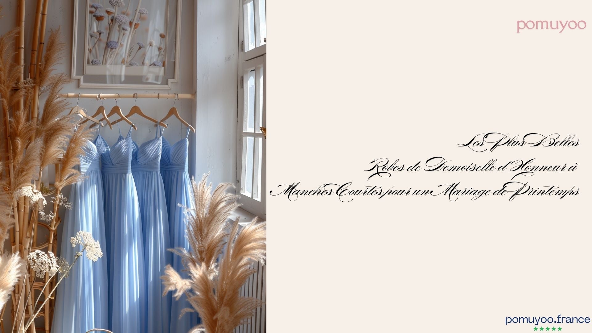 Les Plus Belles Robes de Demoiselle d’Honneur à Manches Courtes pour un Mariage de Printemps