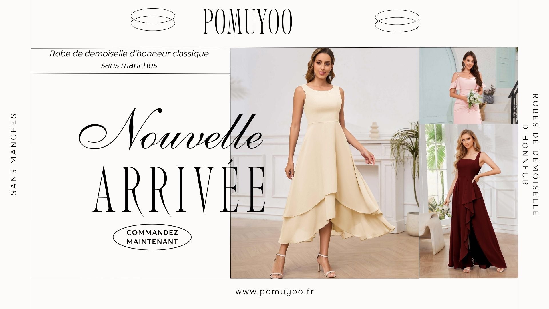 Les Plus Belles Robes de Demoiselle d’Honneur Sans Manches pour un Mariage Inoubliable