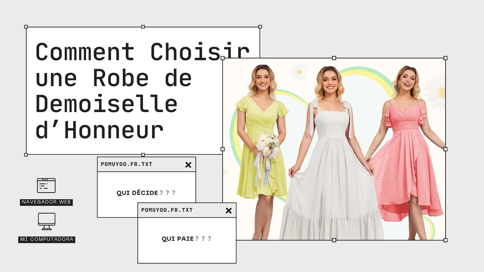 Comment Choisir une Robe de Demoiselle d’Honneur : Qui Décide et Qui Paie ?