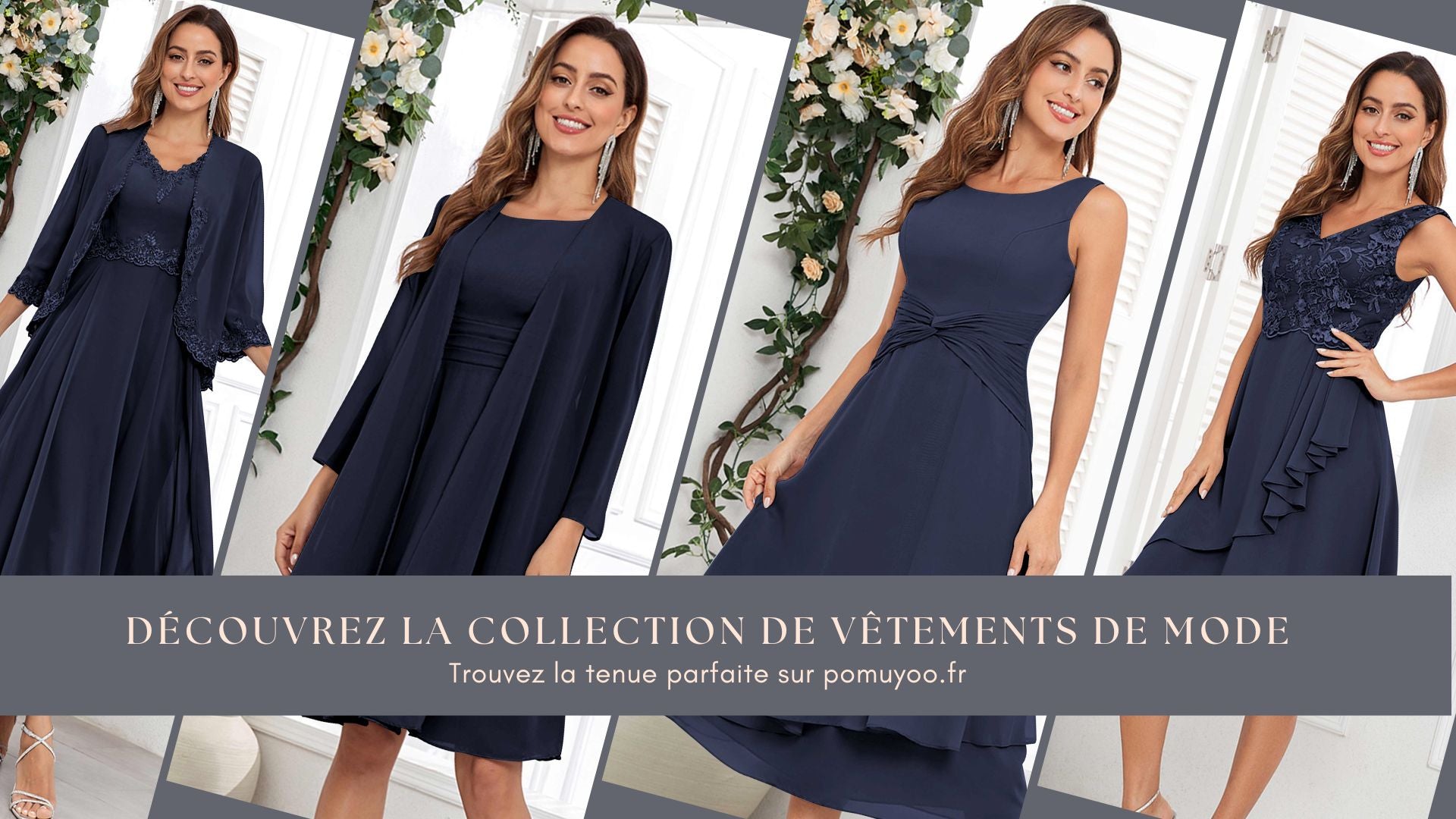 Pourquoi choisir des robes de demoiselle d'honneur bleu marine ?