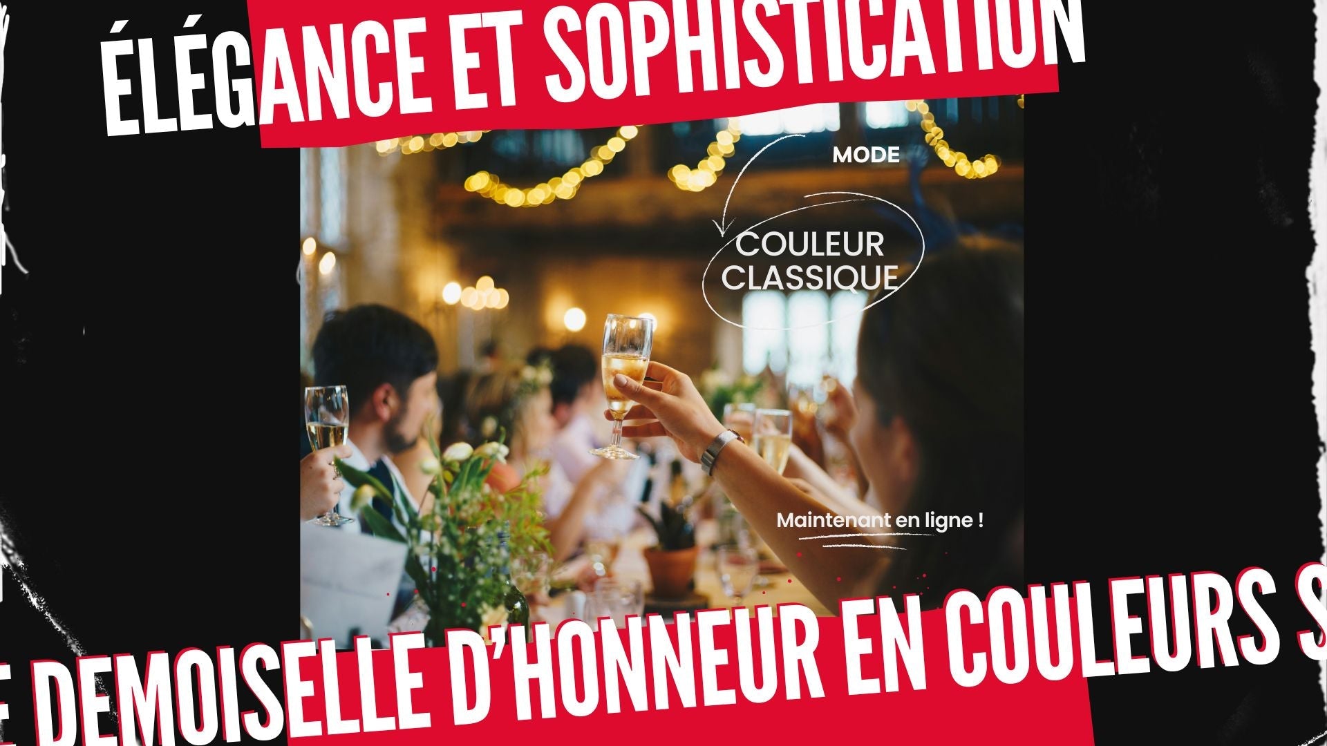 Les Robes de Demoiselle d’Honneur en Couleurs Sombres : Élégance et Sophistication
