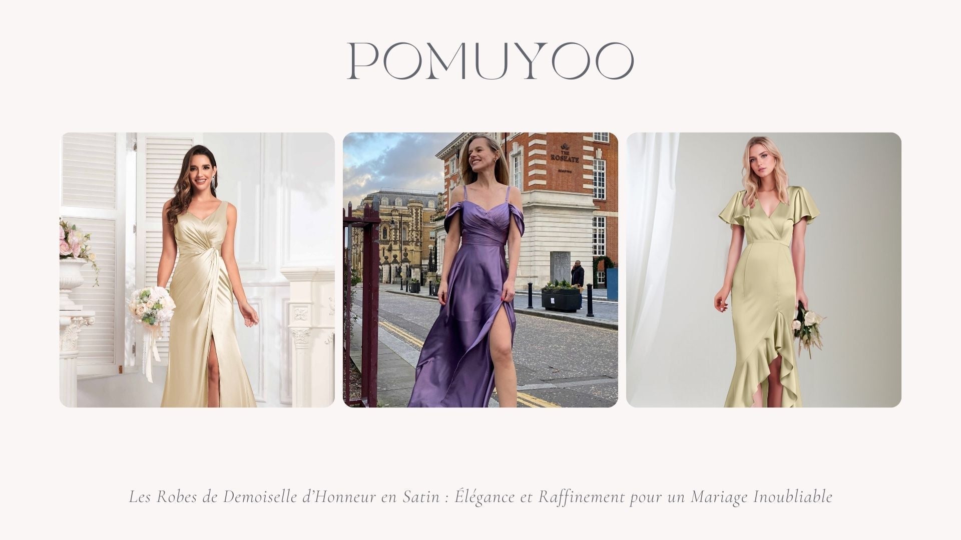 Les Robes de Demoiselle d’Honneur en Satin : Élégance et Raffinement pour un Mariage Inoubliable