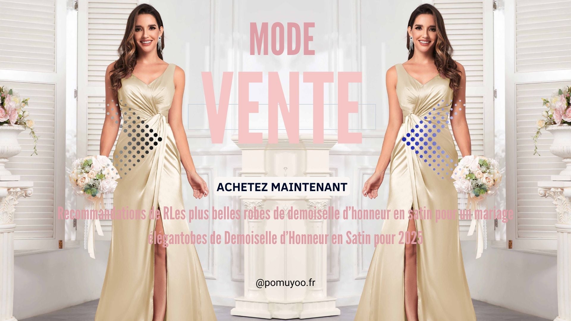 Recommandations de RLes plus belles robes de demoiselle d’honneur en satin pour un mariage élégantobes de Demoiselle d’Honneur en Satin pour 2025