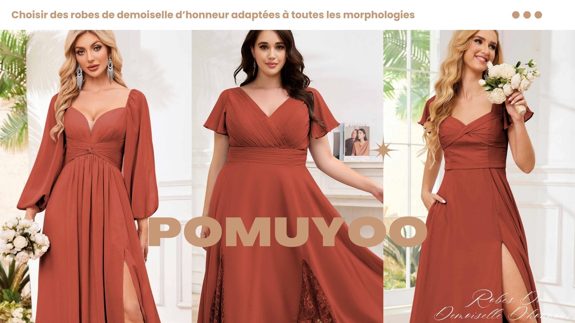 Choisir des robes de demoiselle d’honneur adaptées à toutes les morphologies