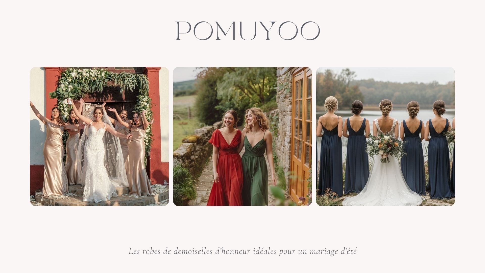 Les robes de demoiselles d’honneur idéales pour un mariage d’été