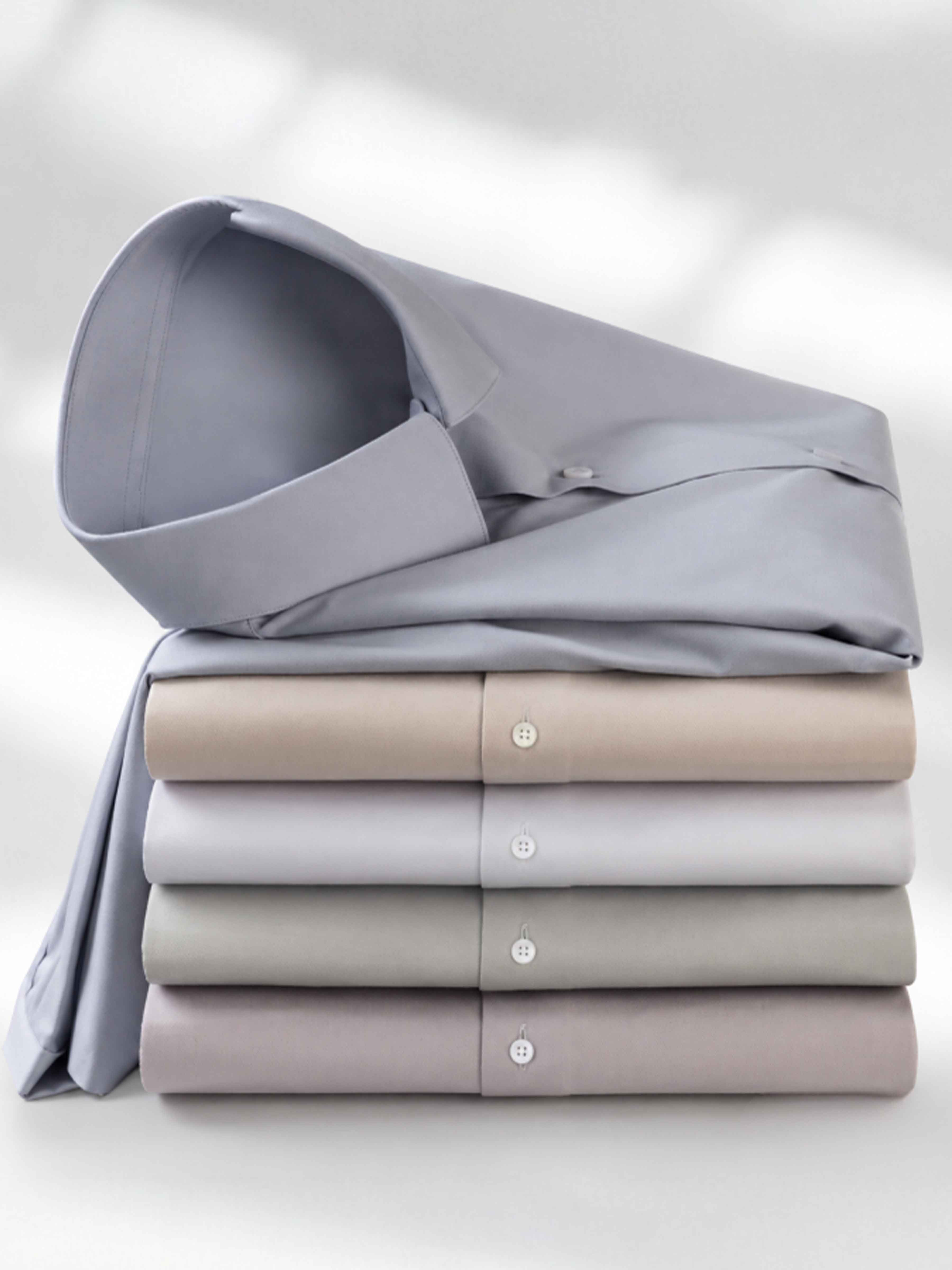 Chemise Habillée Pour Homme En Modal Et Acétate, Premium, Douce Comme De La Soie