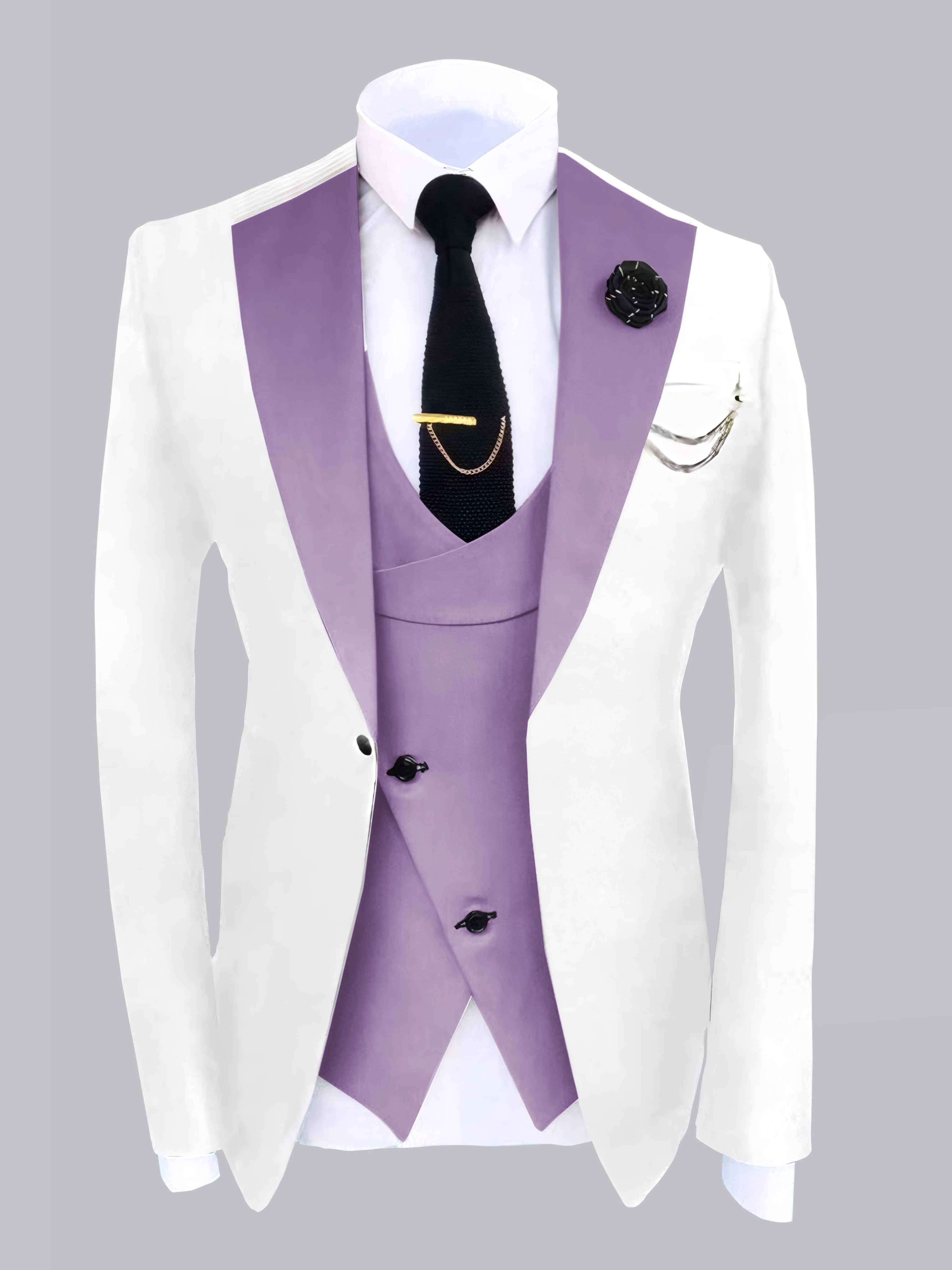 Ensemble Veste Homme 2 Pièces Au Design Color Block