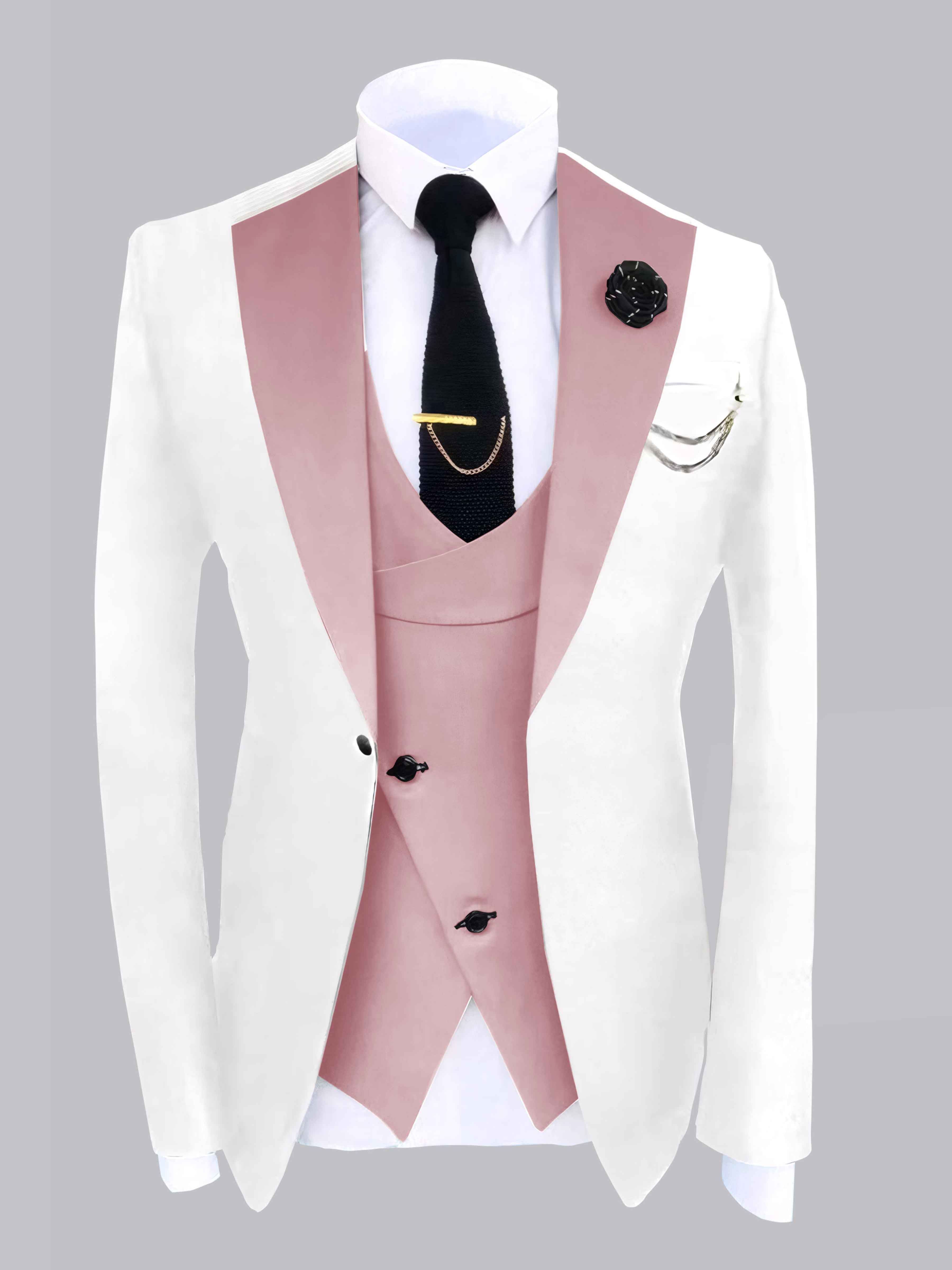 Ensemble Veste Homme 2 Pièces Au Design Color Block