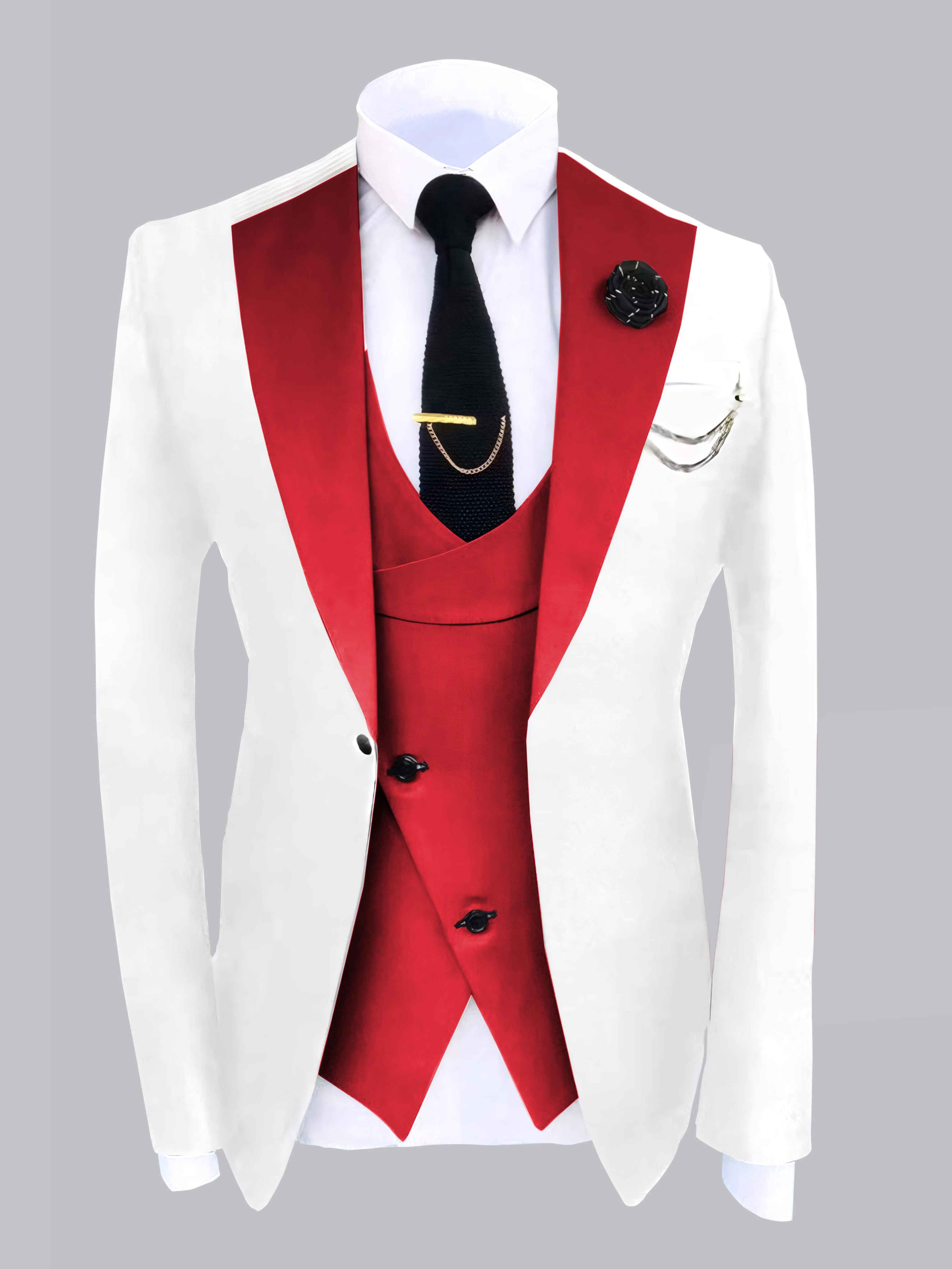 Ensemble Veste Homme 2 Pièces Au Design Color Block