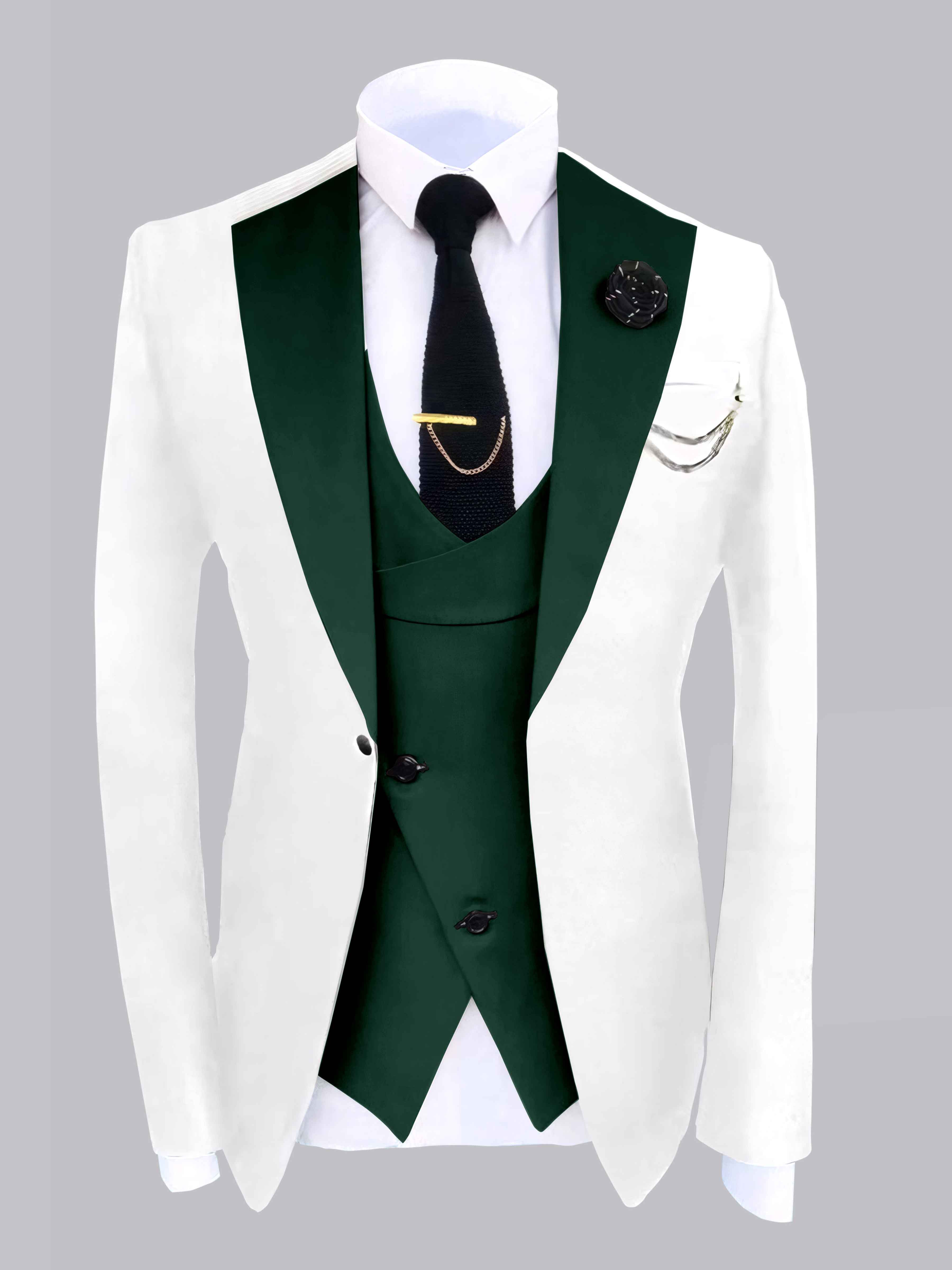 Ensemble Veste Homme 2 Pièces Au Design Color Block
