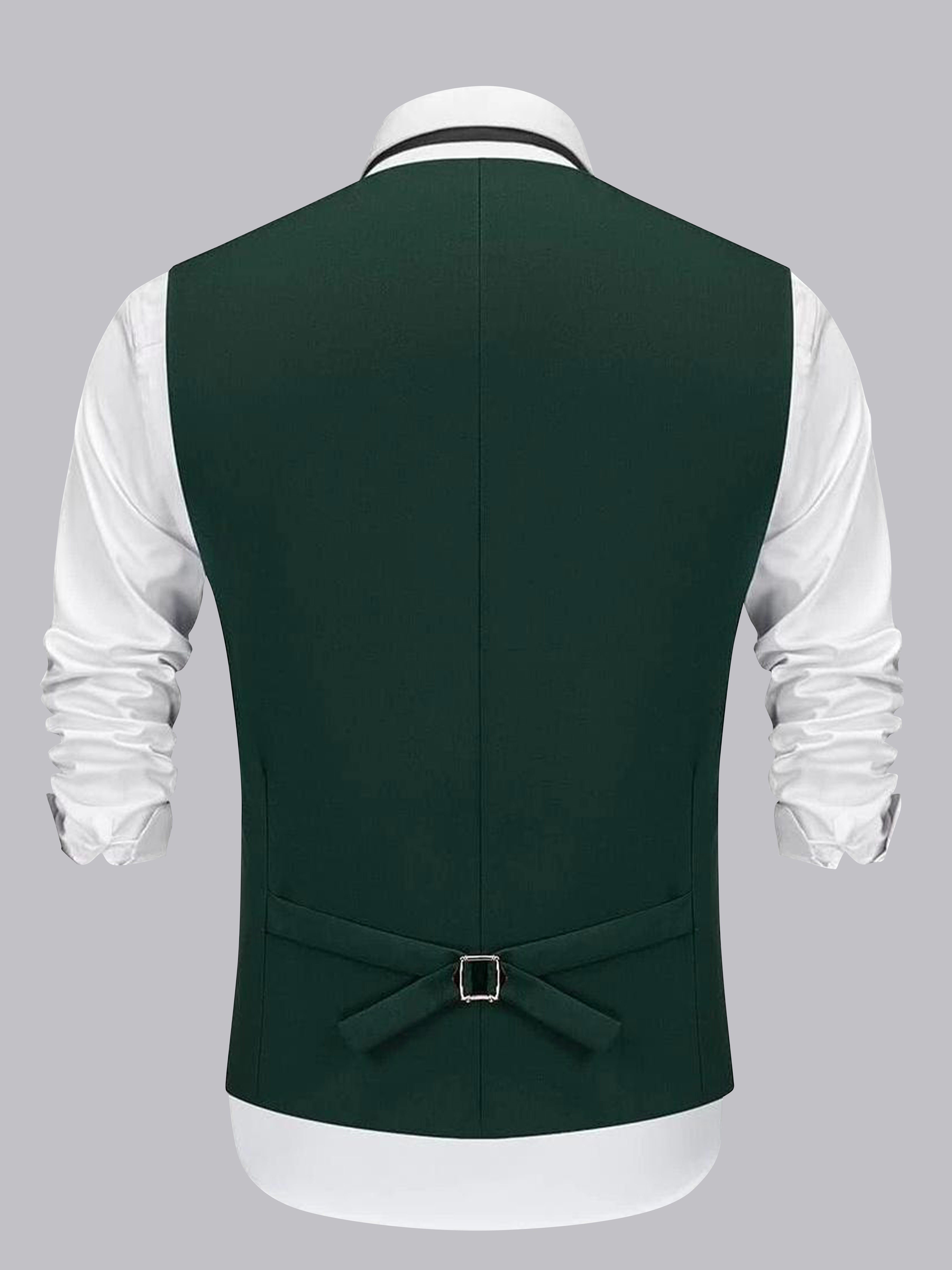 Gilet À Professionnelle Col V Simple Quatre Boutons Pour Homme