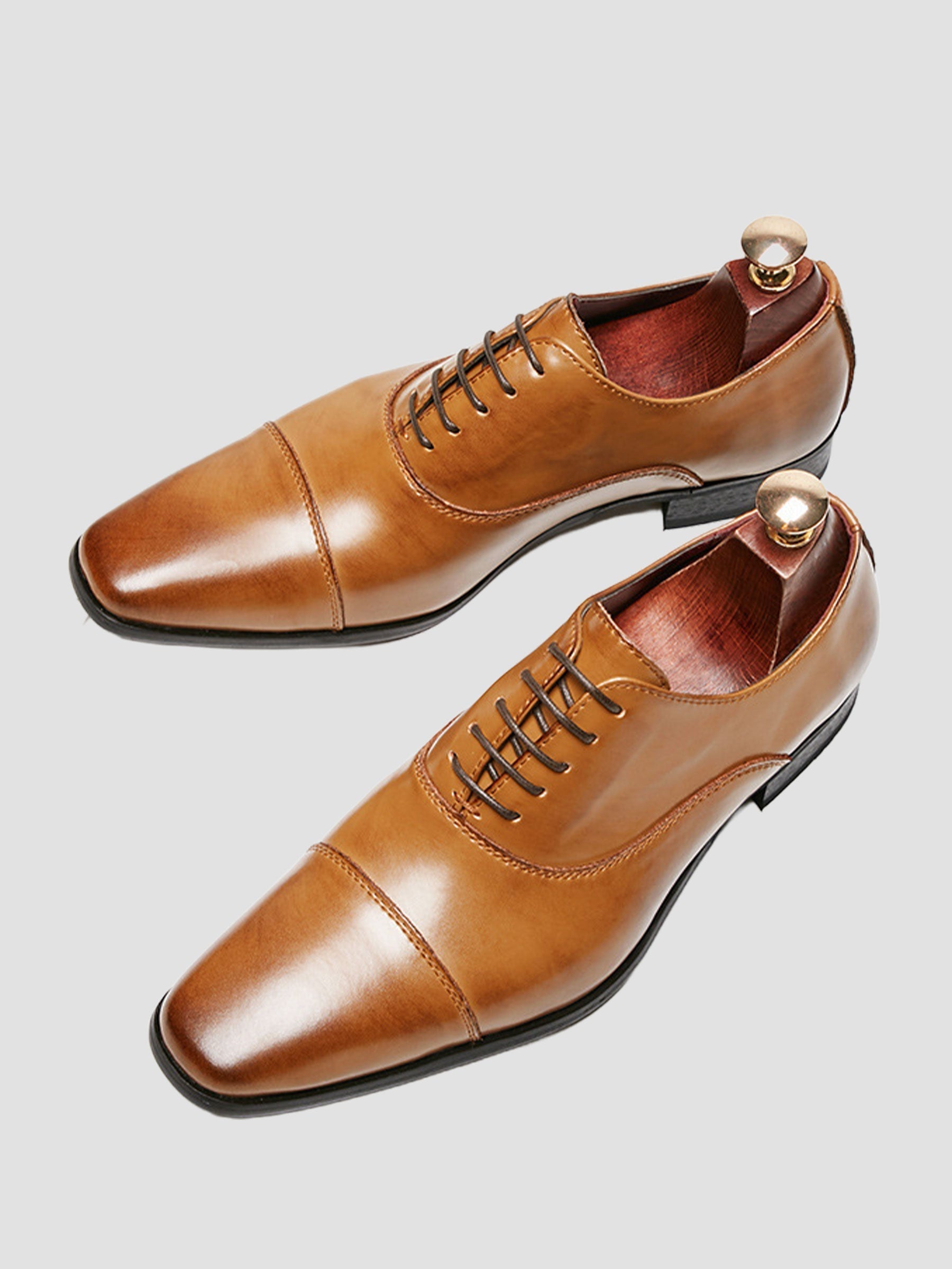 Chaussures Oxford Habillées à Bout Droit Pour Homme