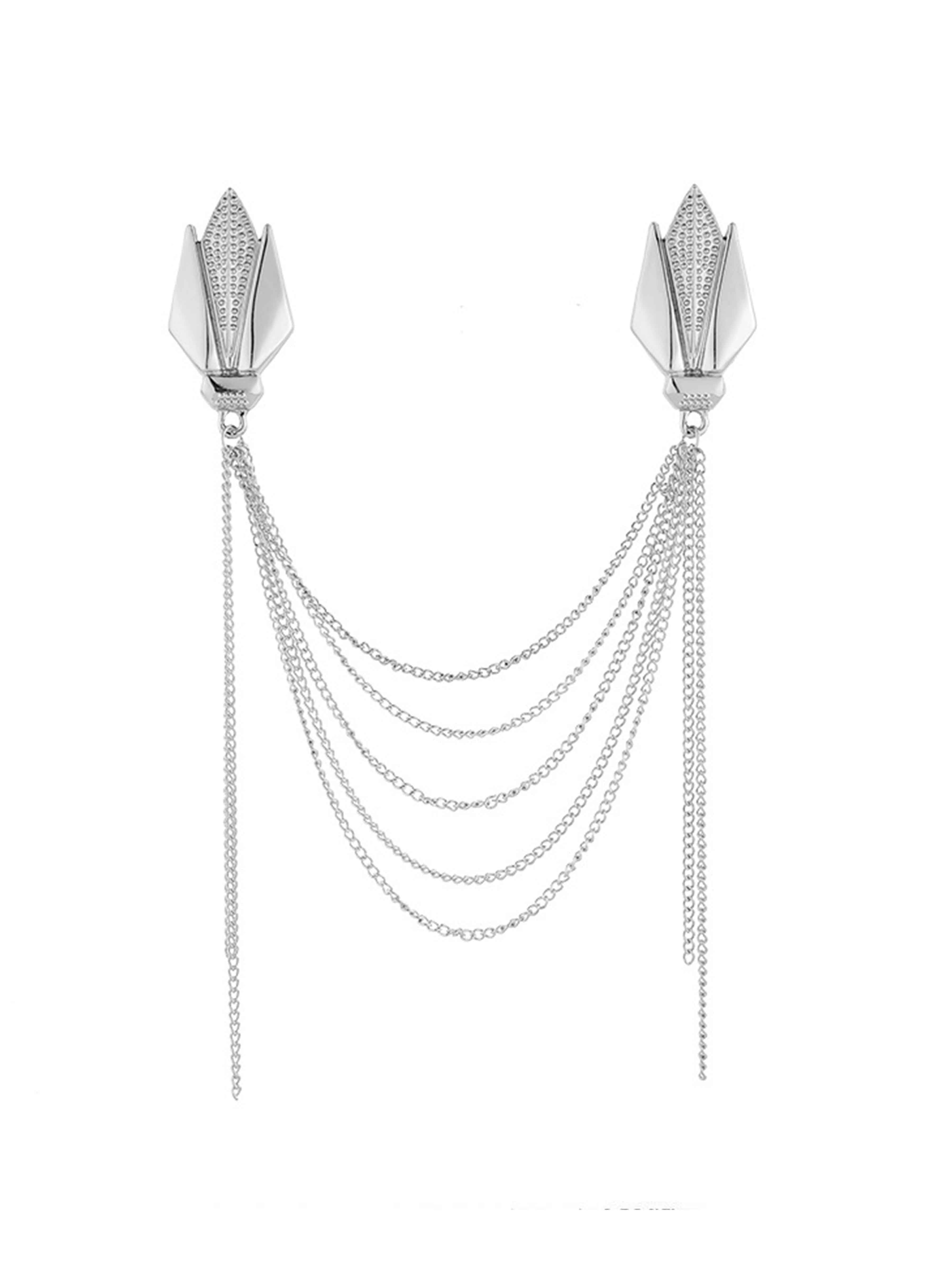 Broches Et Épingles De Revers Modernes En Argent Pour Hommes