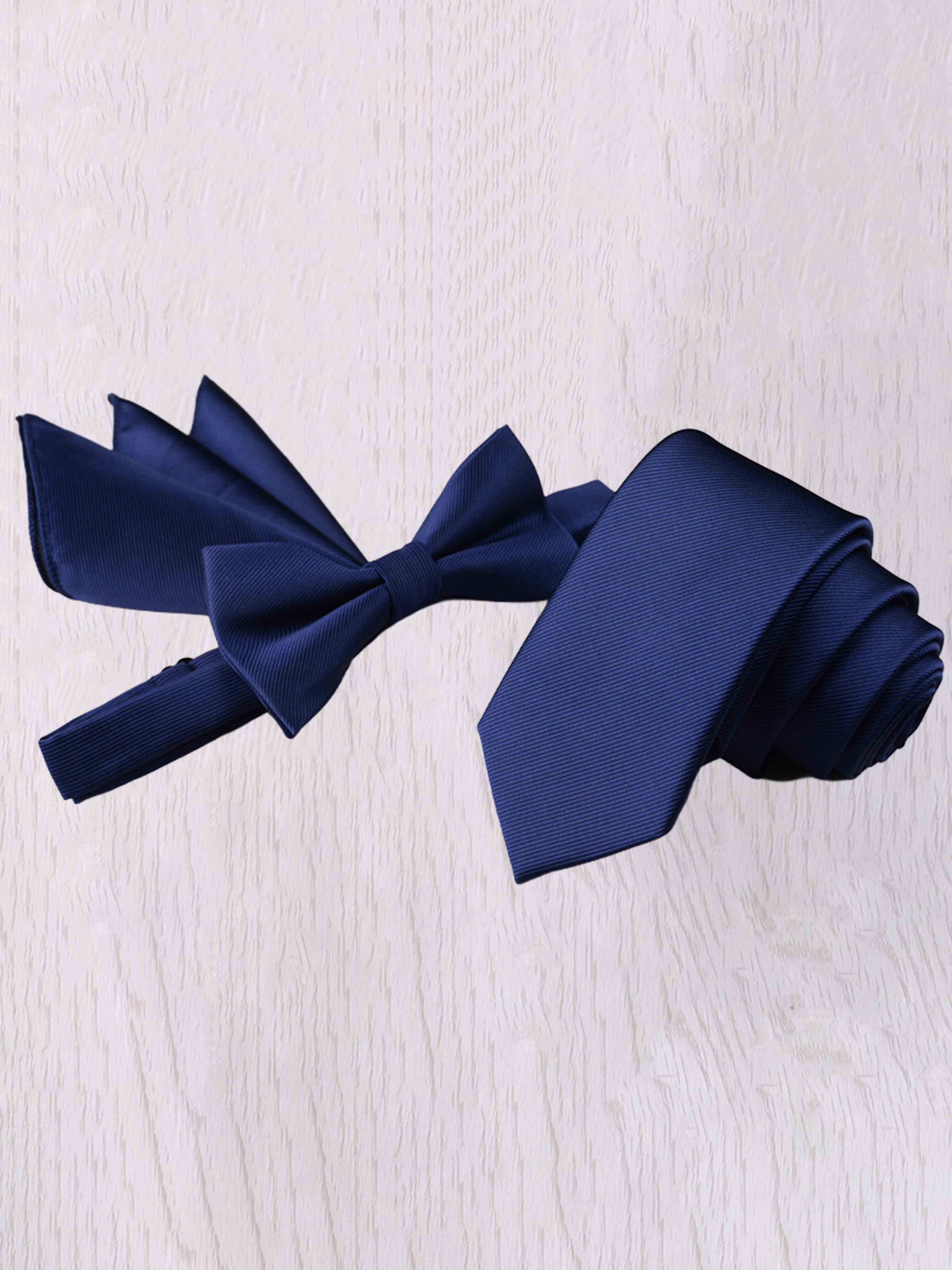 Ensembles Cravate En Satin Classiques Pour Homme