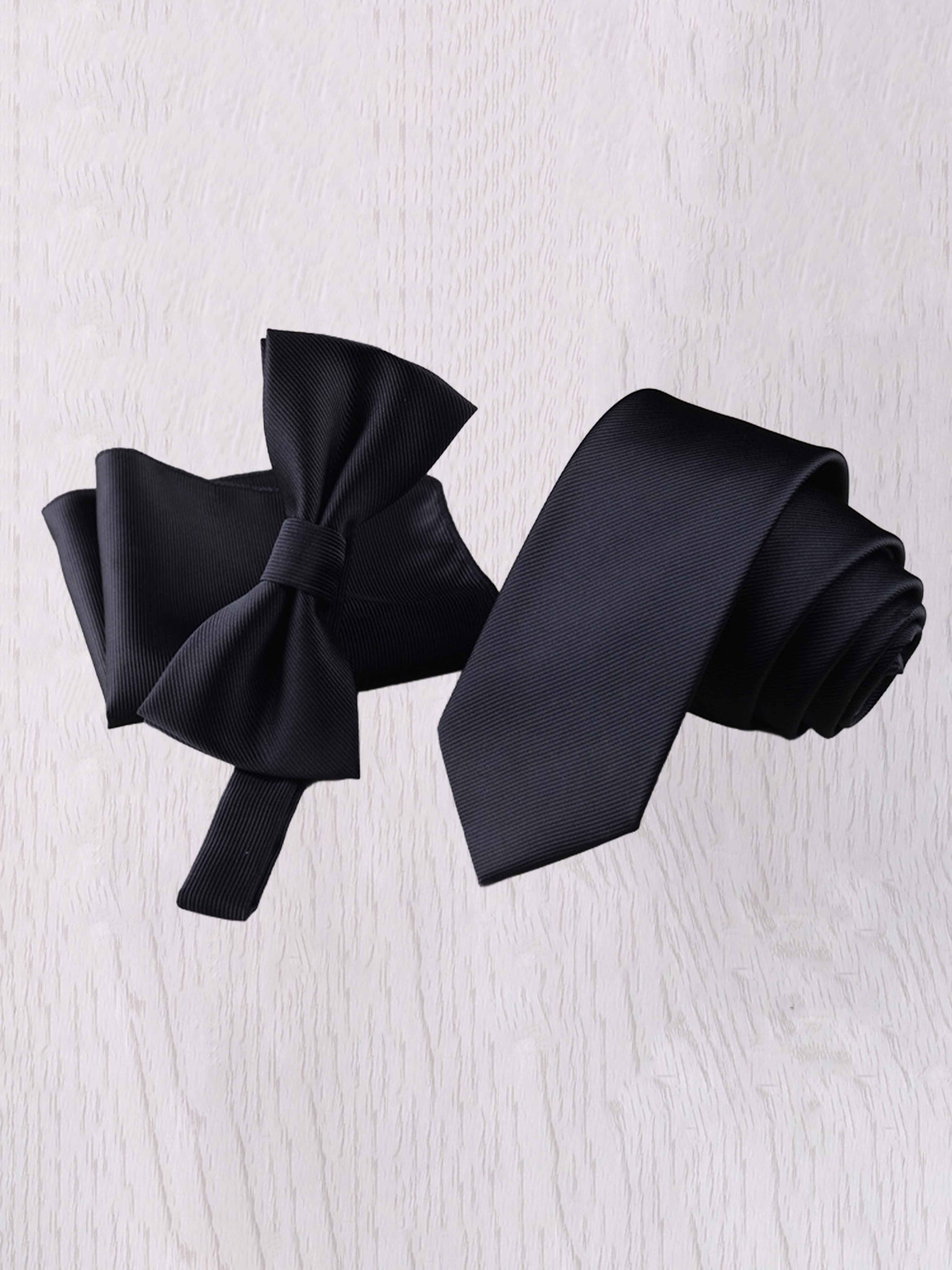 Ensembles Cravate En Satin Classiques Pour Homme