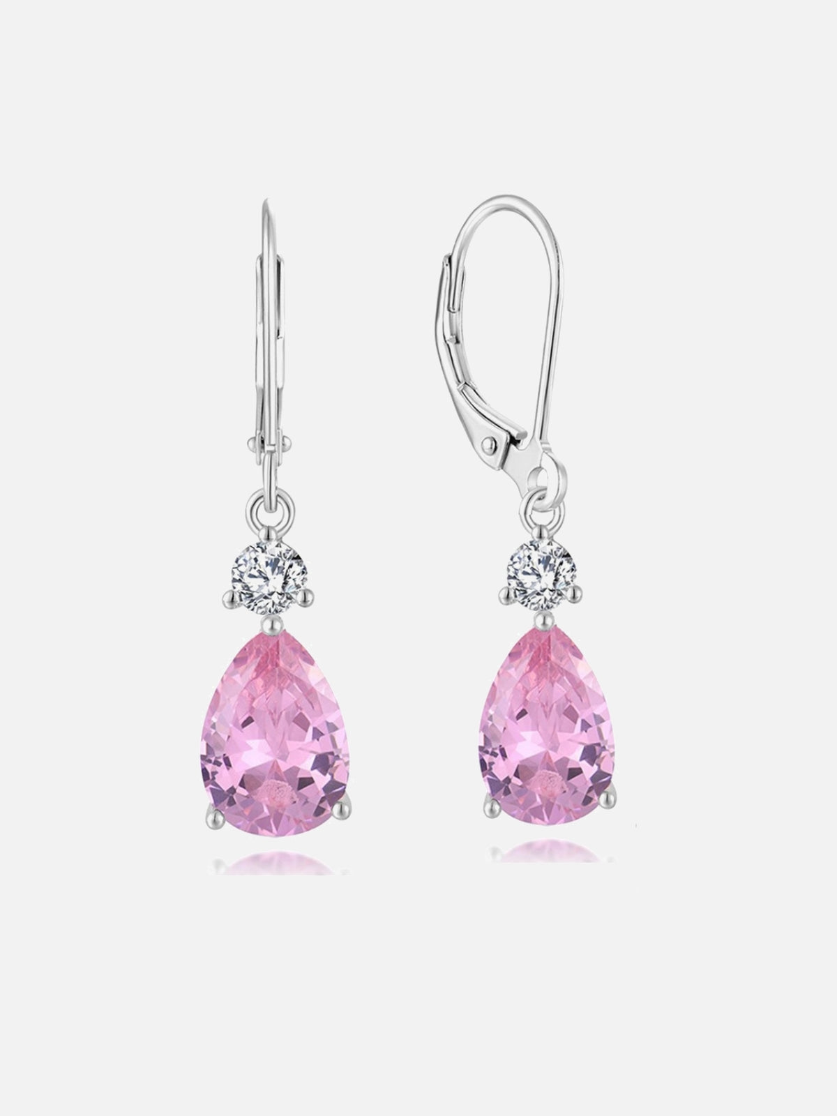Boucles D'Oreilles Dormeuses En Cristal En Forme De Goutte