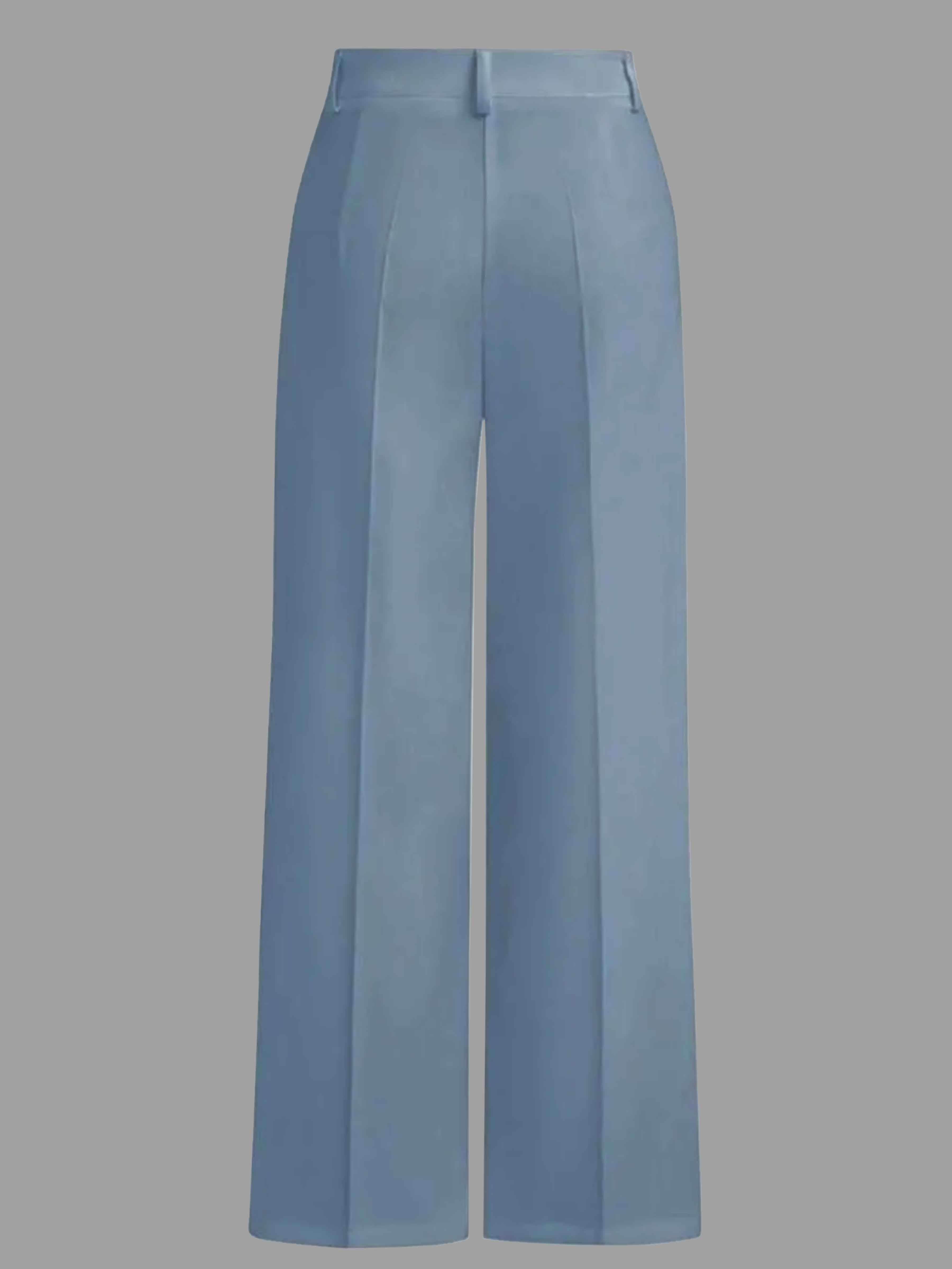 Tailleur-Pantalon À Classique Jambes Larges Pour Femme