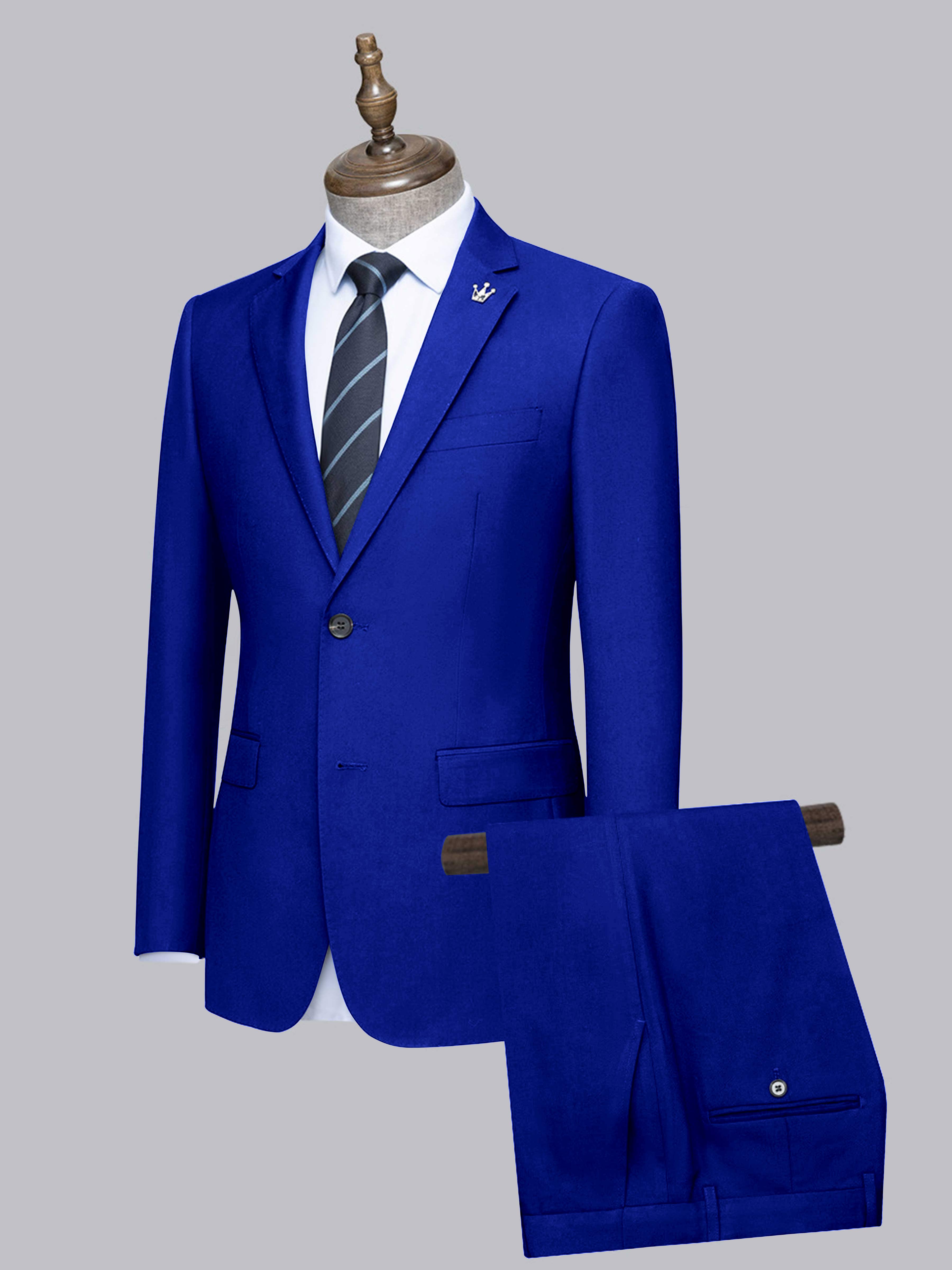 Costume Homme De Mariage 2 Pièces À Simple Boutonnage Ajusté