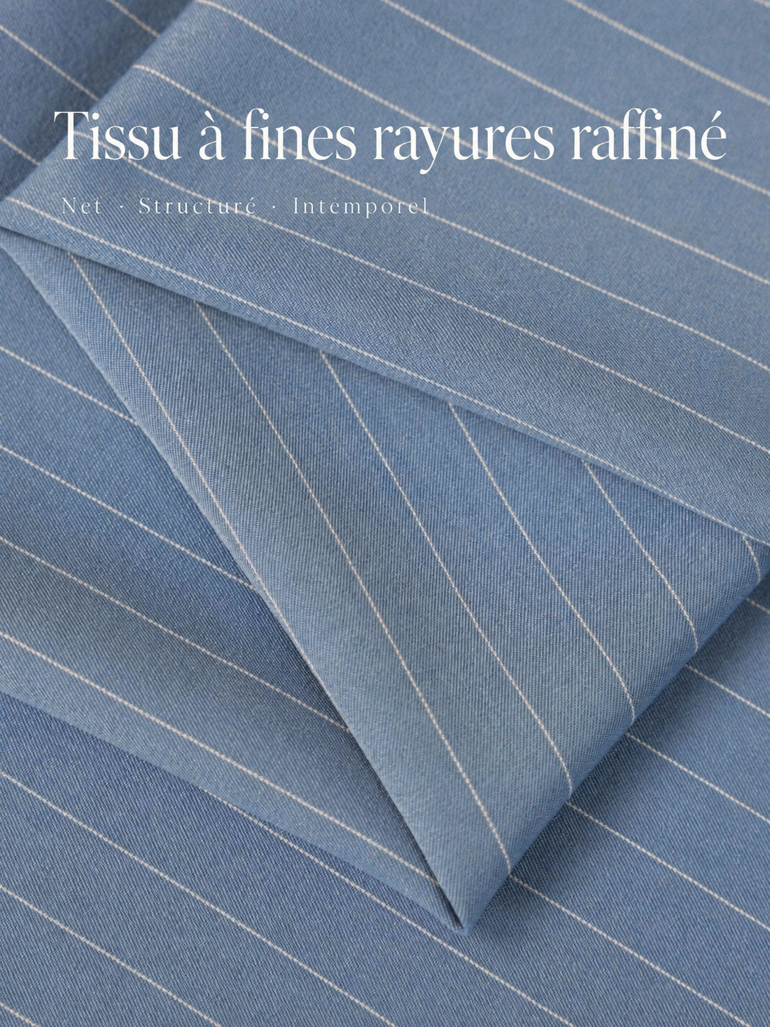 Costume Homme 2 Pièces À Intemporel Revers Pointus Double Boutonnage Rayures Verticales Pour Tenue De Soirée