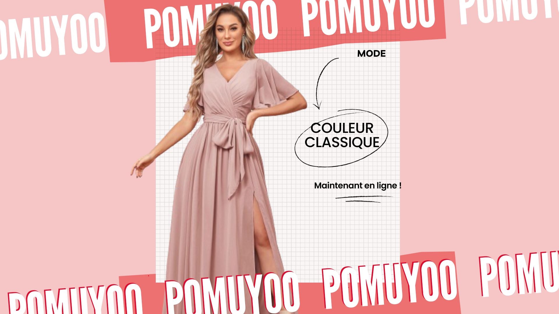 Le meilleur look de fête de mariée avec des robes roses