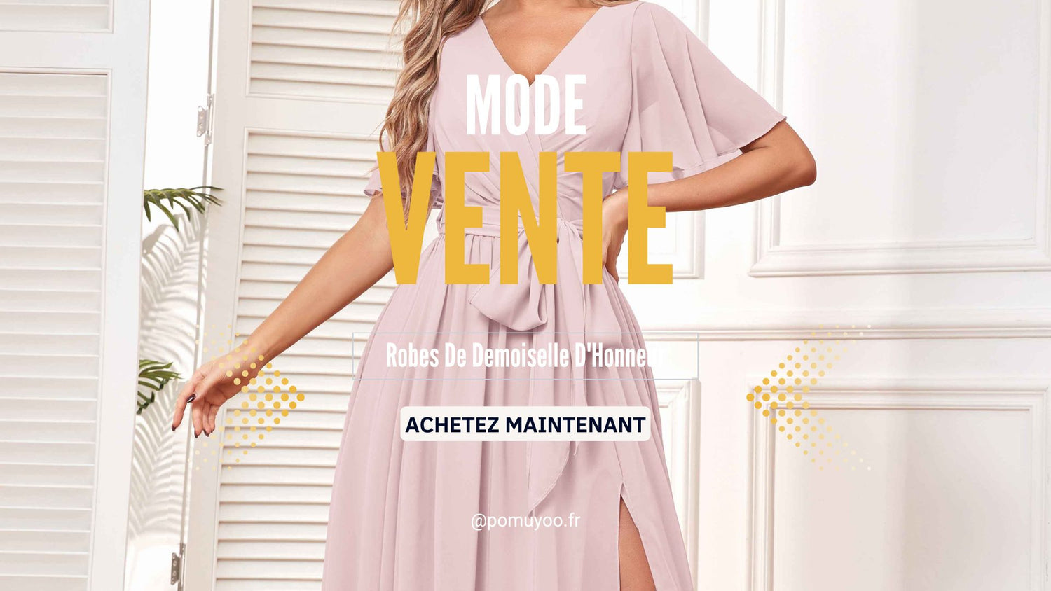 Dernières nouvelles: créez votre propre robe de demoiselle d'honneur avec Pomuyoo
