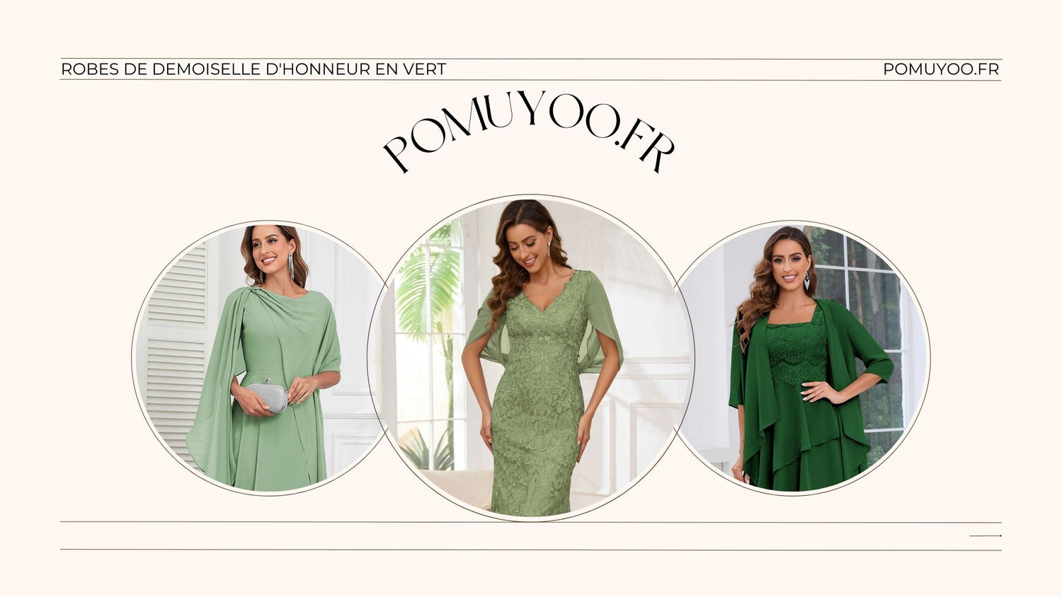 Richesse en vert : votre guide pour adapter le style des demoiselles d'honneur !