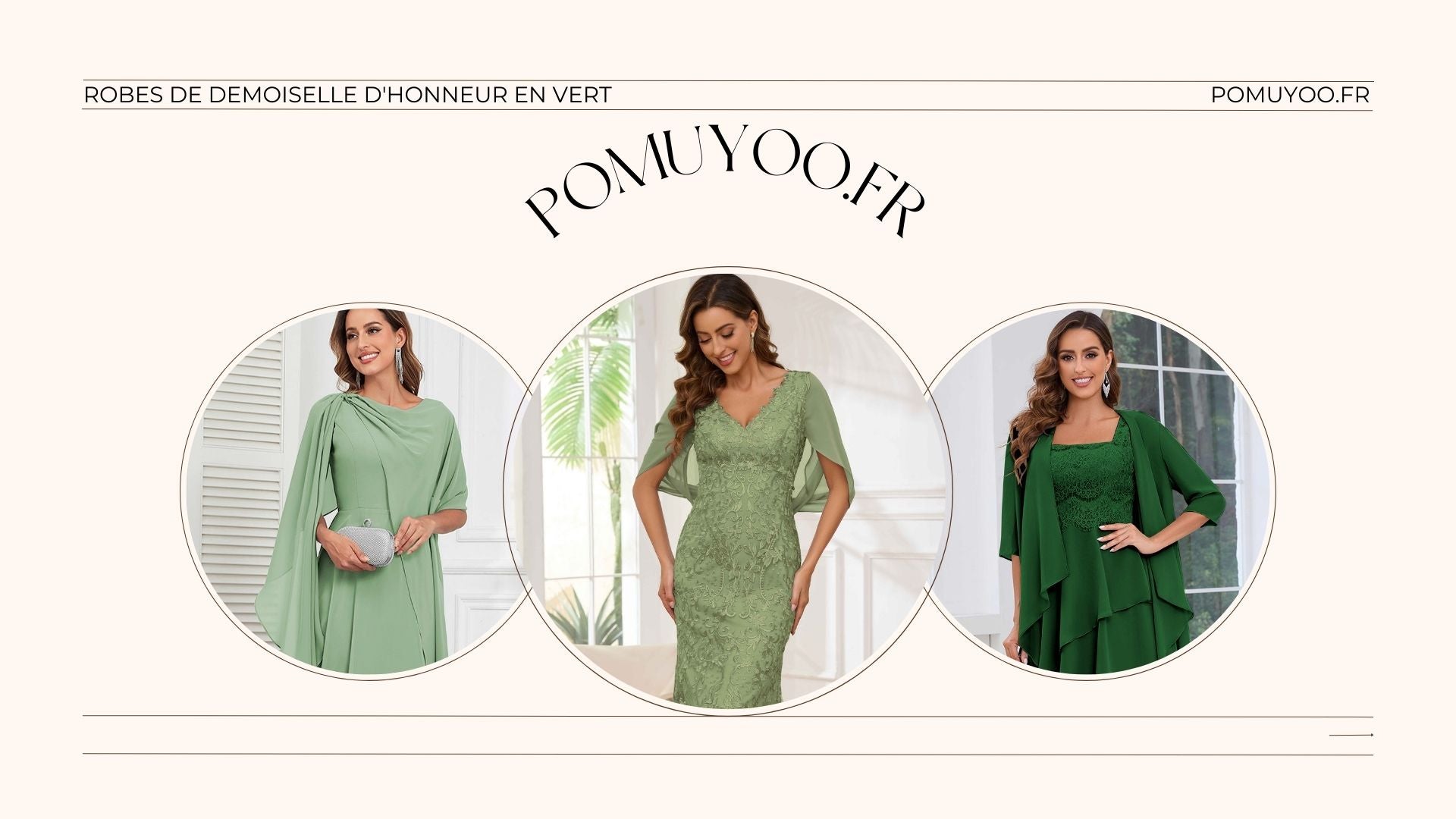 Richesse en vert : votre guide pour adapter le style des demoiselles d'honneur !