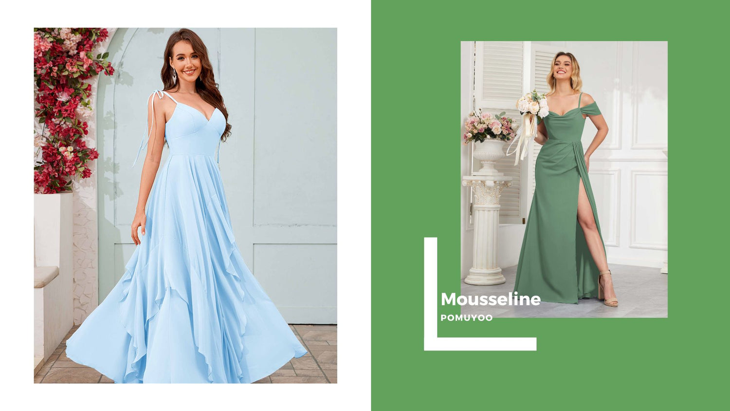 Découvrir la beauté intemporelle des robes en mousseline classiques