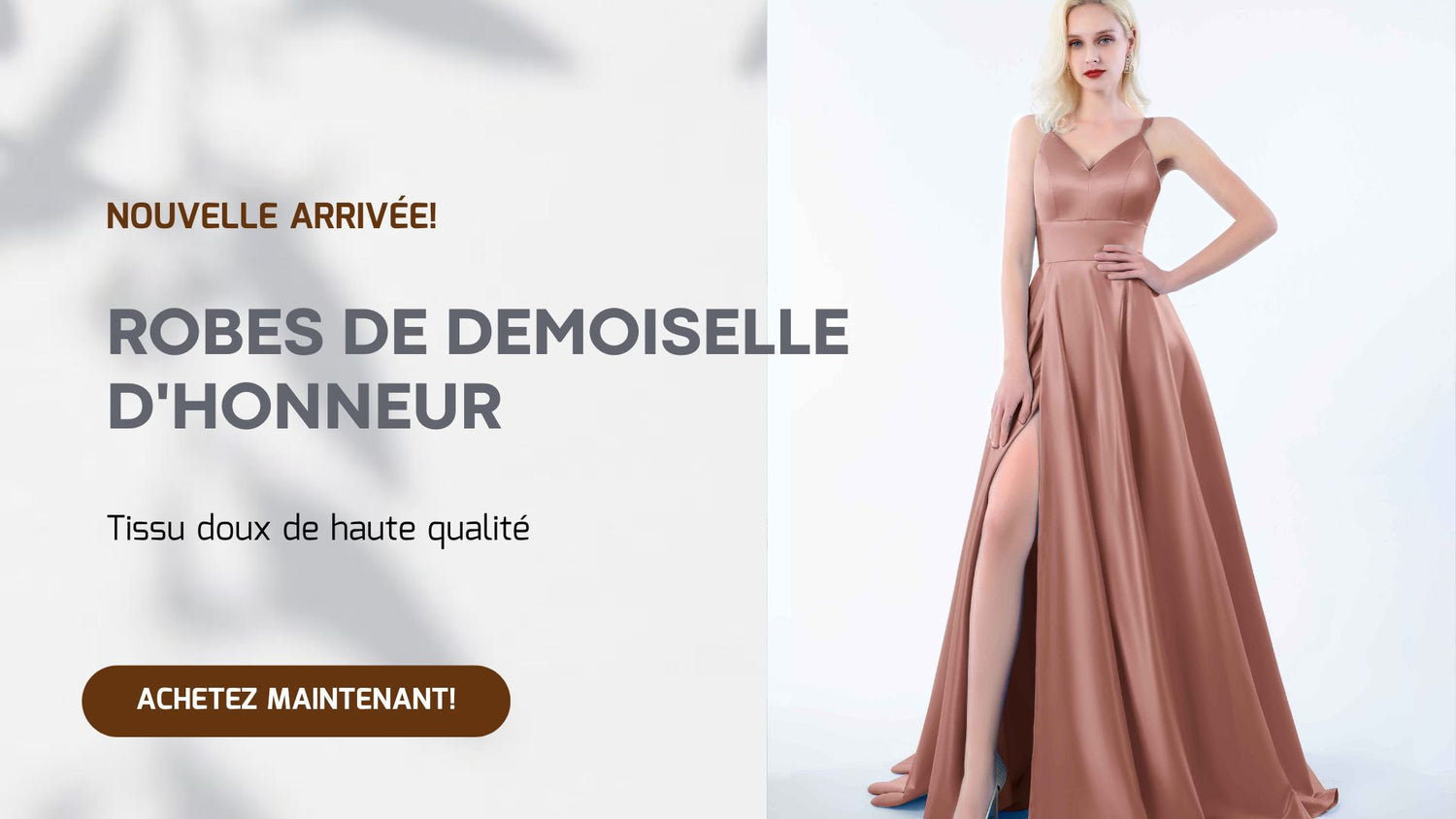 Créer le look parfait : robes de demoiselle d'honneur roses de saison
