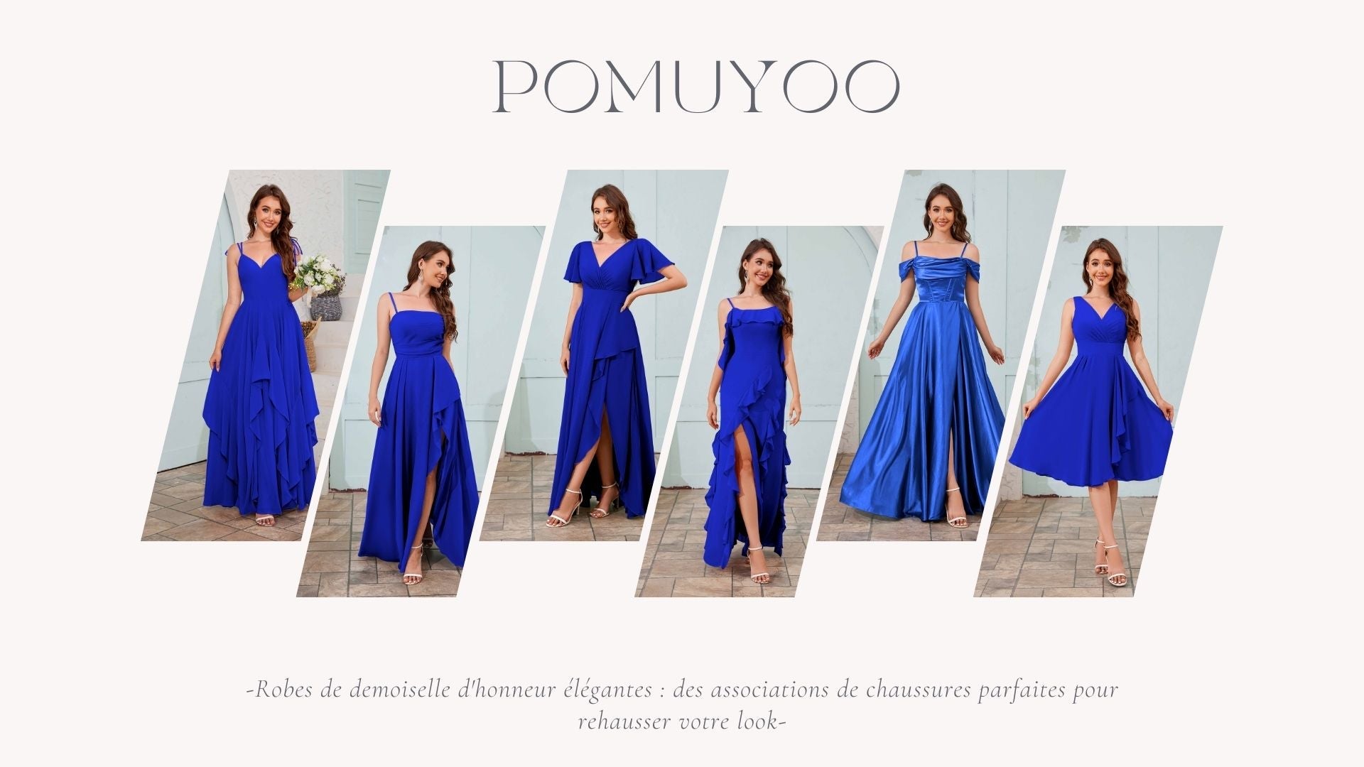 Les Robes de Demoiselle d’Honneur en Bleu Royal : Élégance et Raffinement