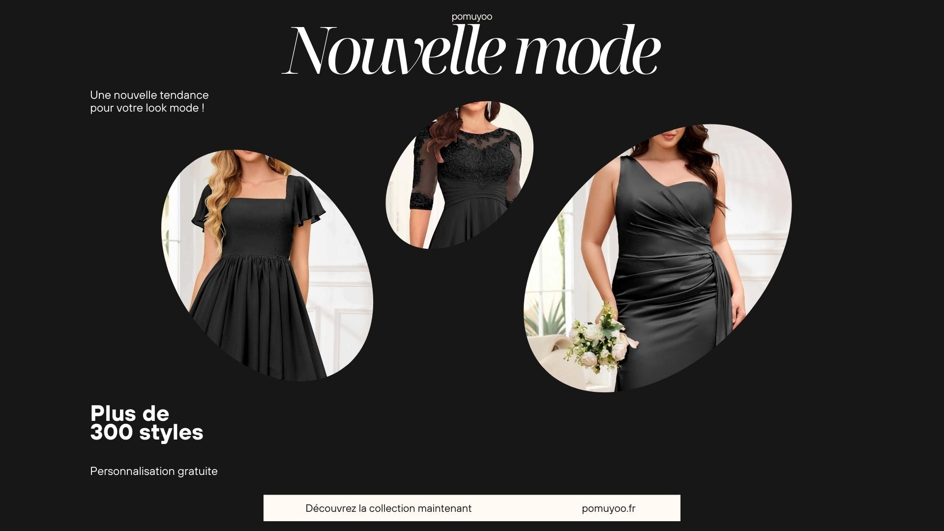 Ces robes de demoiselle d'honneur noires sont à couper le souffle