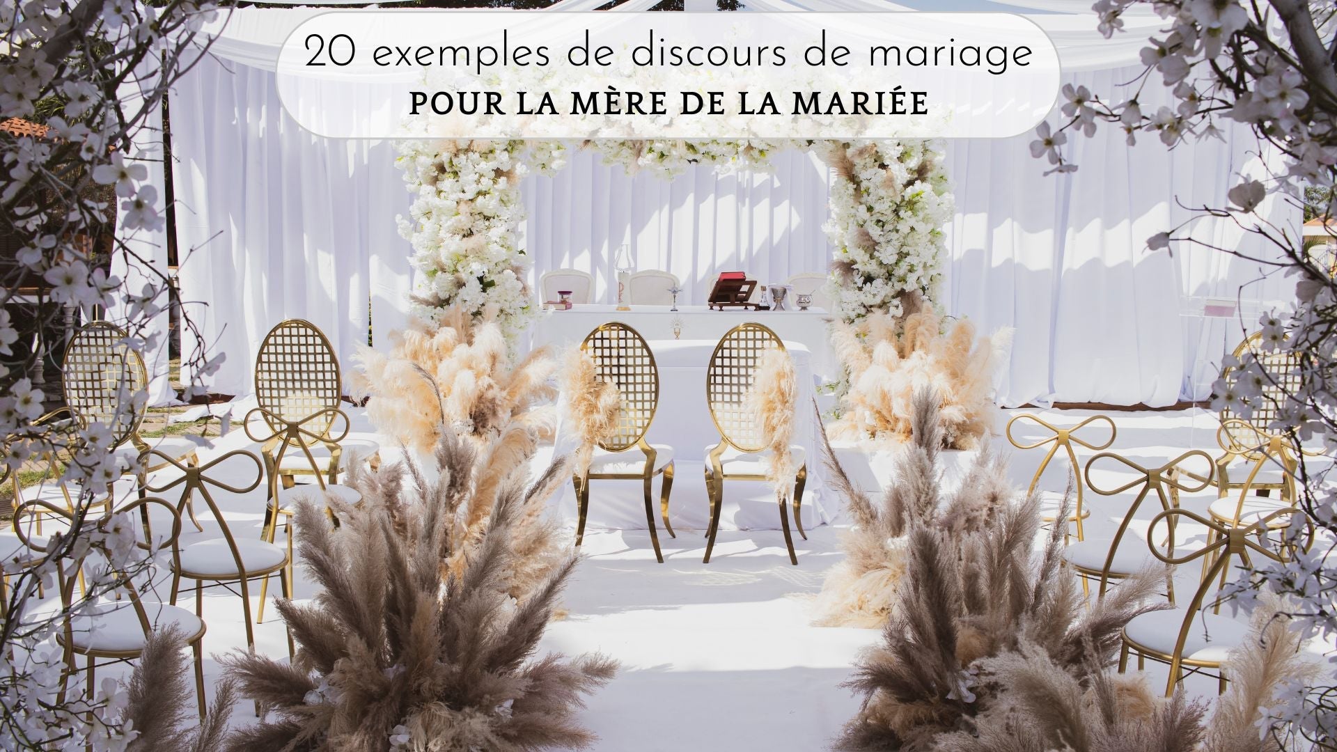 20 exemples de discours de mariage pour la mère de la mariée en 2025