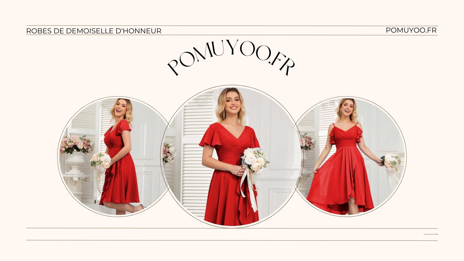 Les meilleures robes de demoiselle d'honneur rouges pour ajouter de l'énergie à votre journée spéciale
