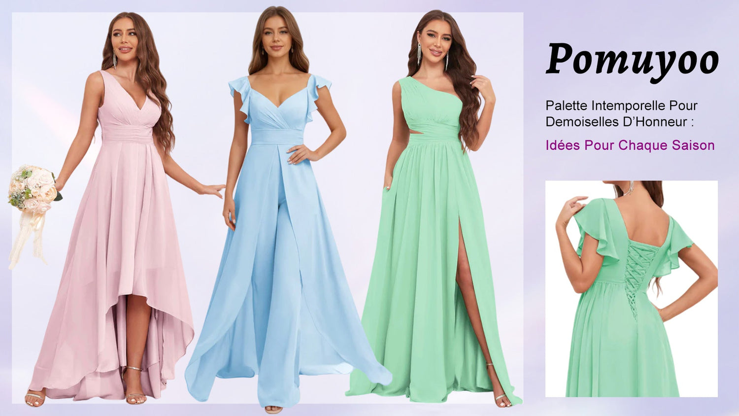 Palette Intemporelle Pour Demoiselles D’Honneur : Idées Pour Chaque Saison