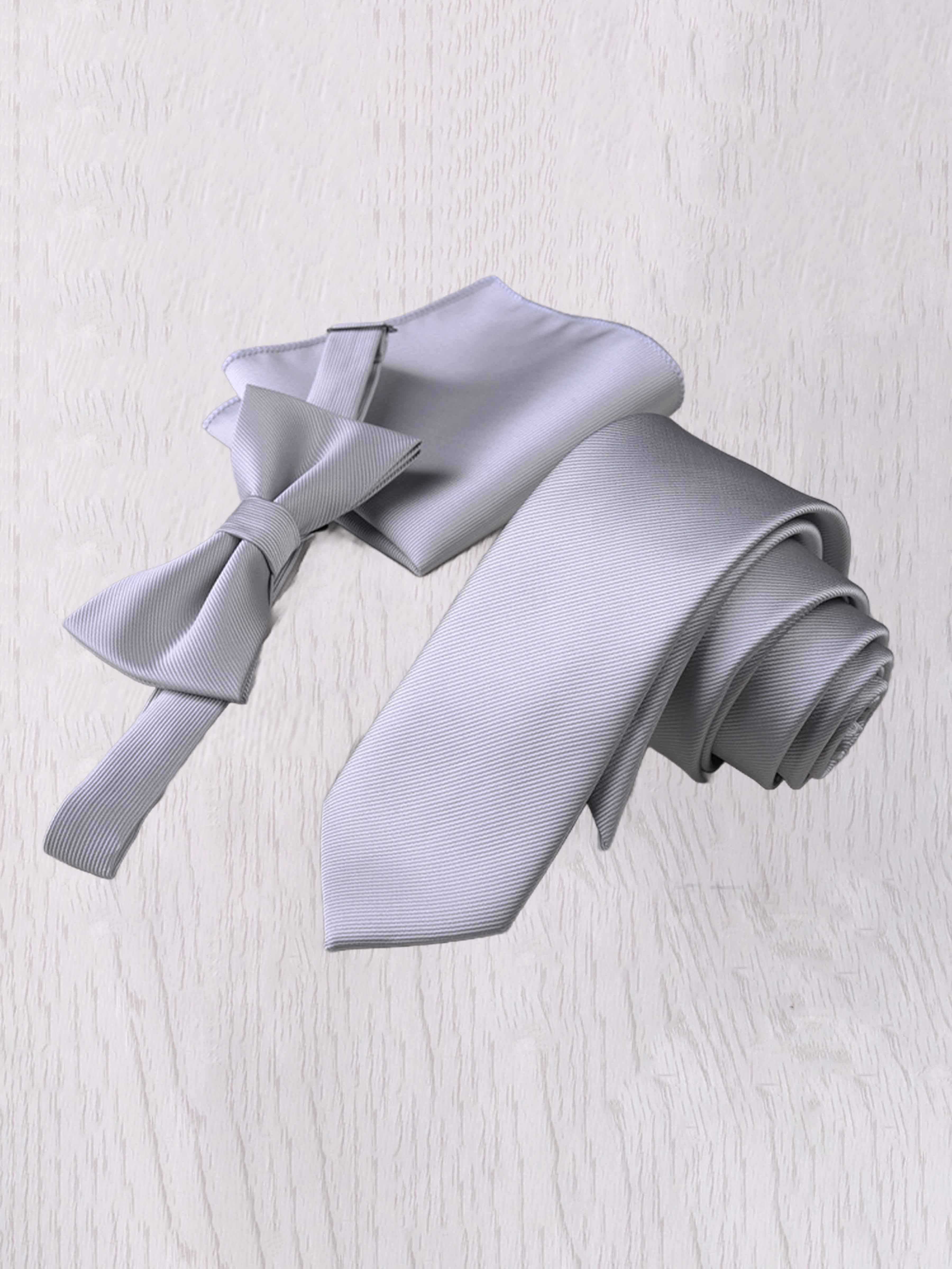 Ensembles Cravate En Satin Classiques Pour Homme