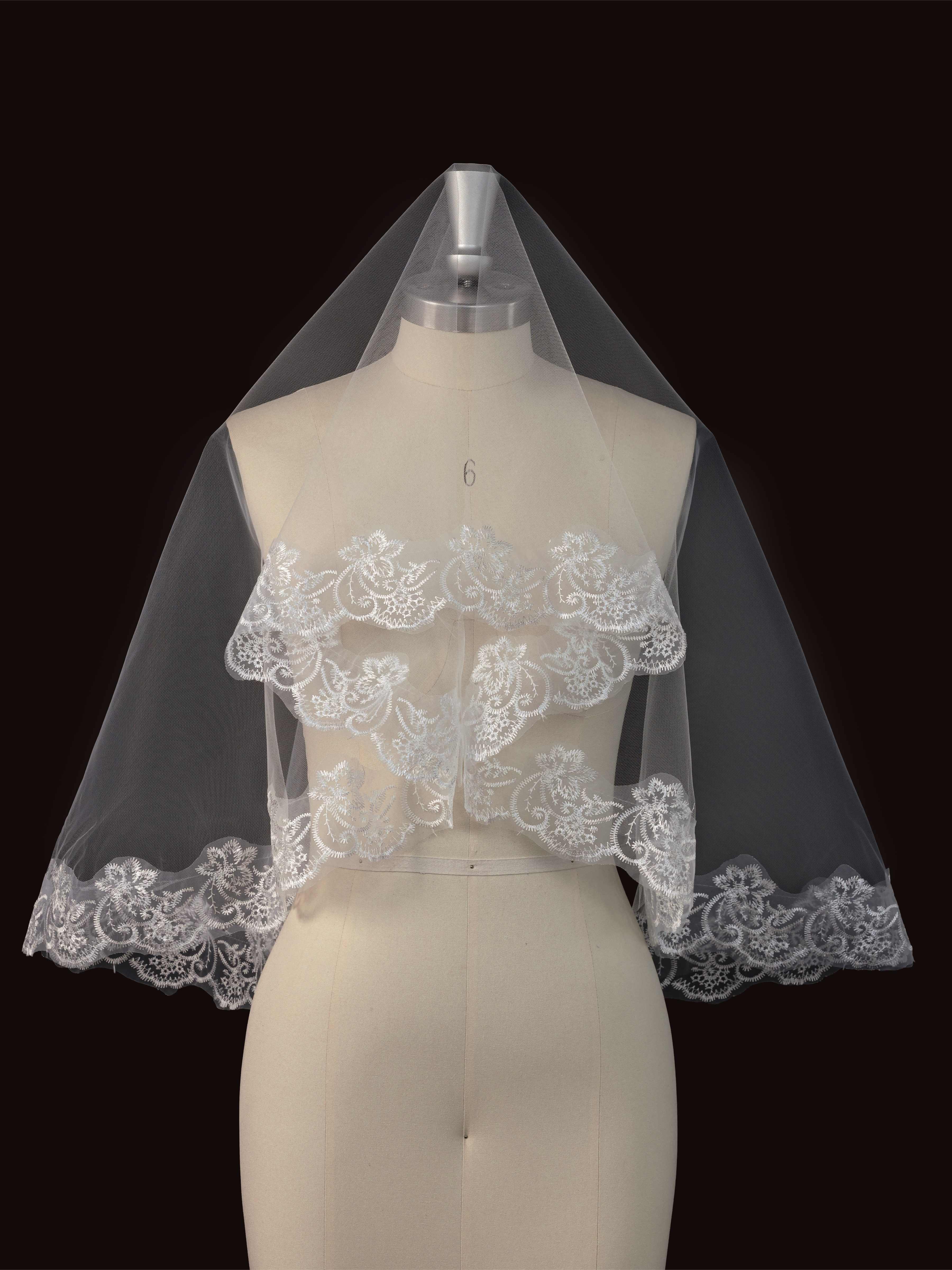 Voile Mantille En Dentelle Pour Un Look De Mariée Gothique