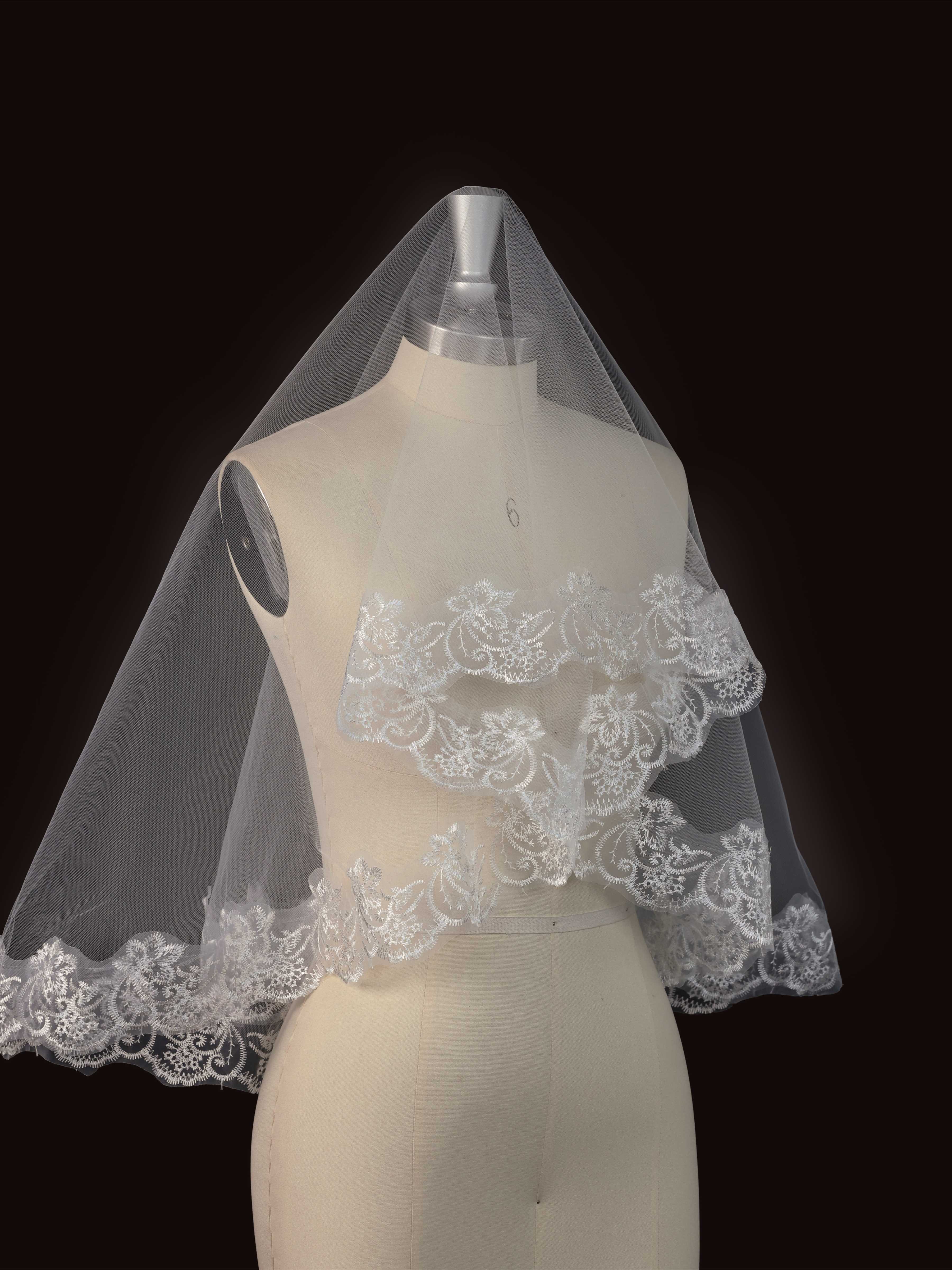 Voile Mantille En Dentelle Pour Un Look De Mariée Gothique