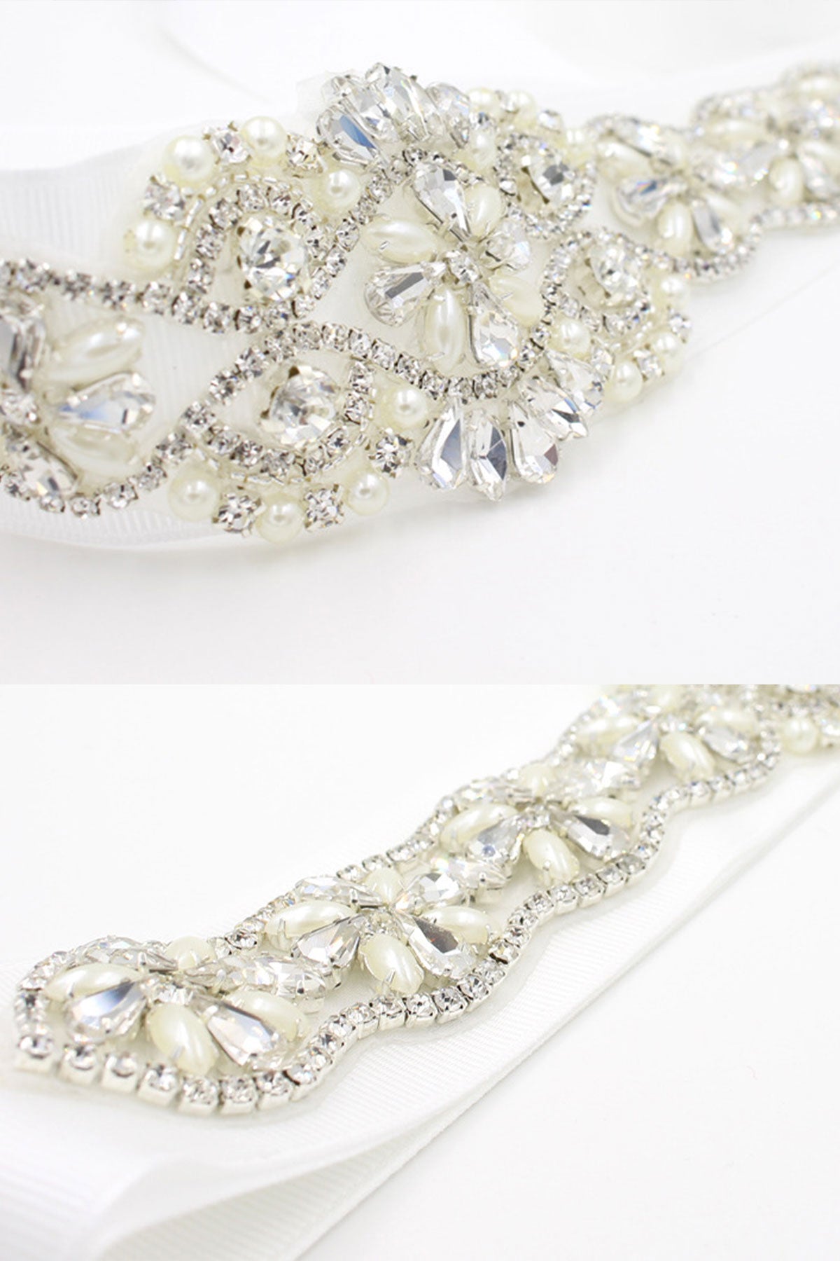 Ceinture De Mariage Tendance Avec Strass