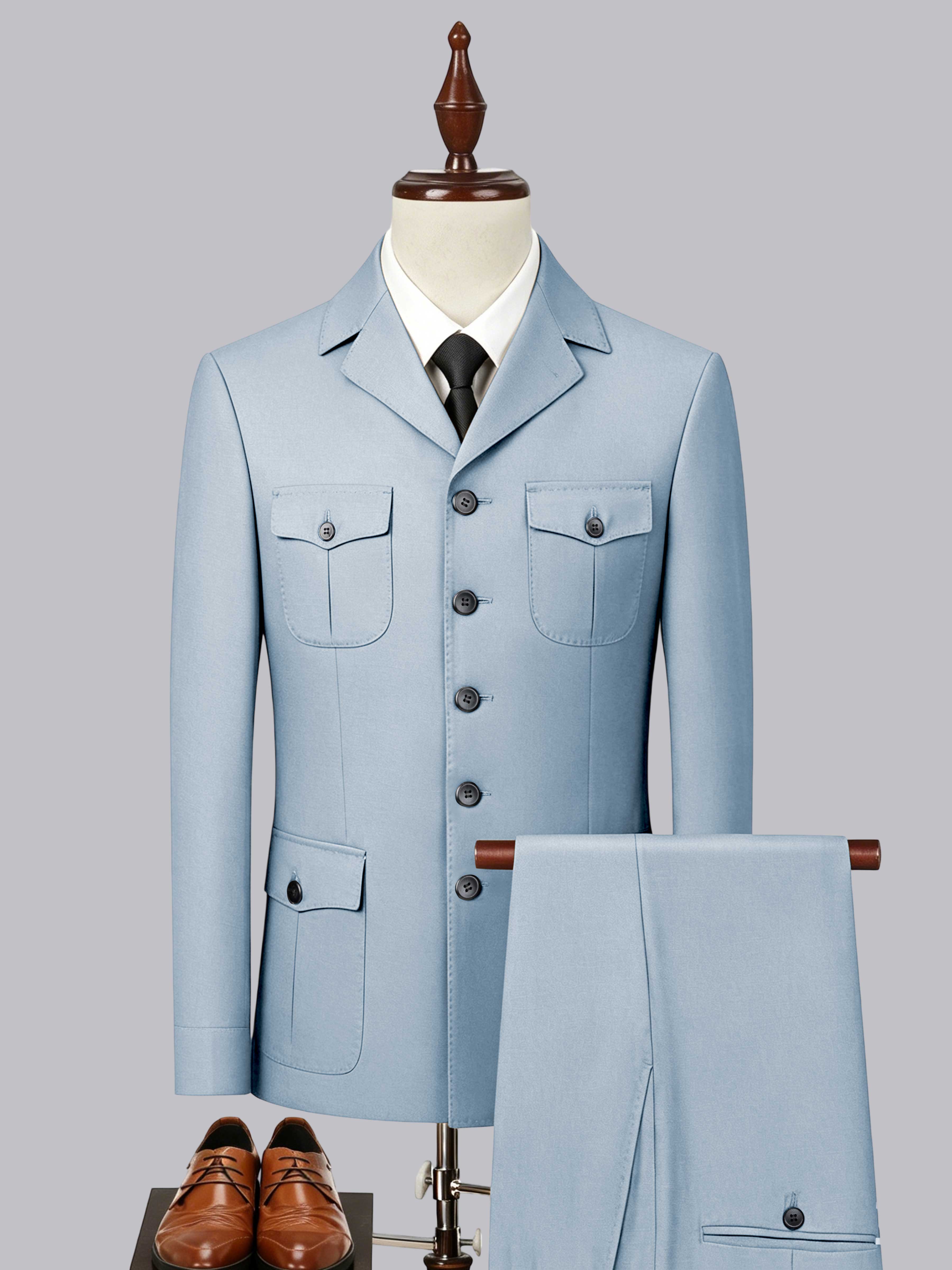 #Couleur_Bleu Poudre