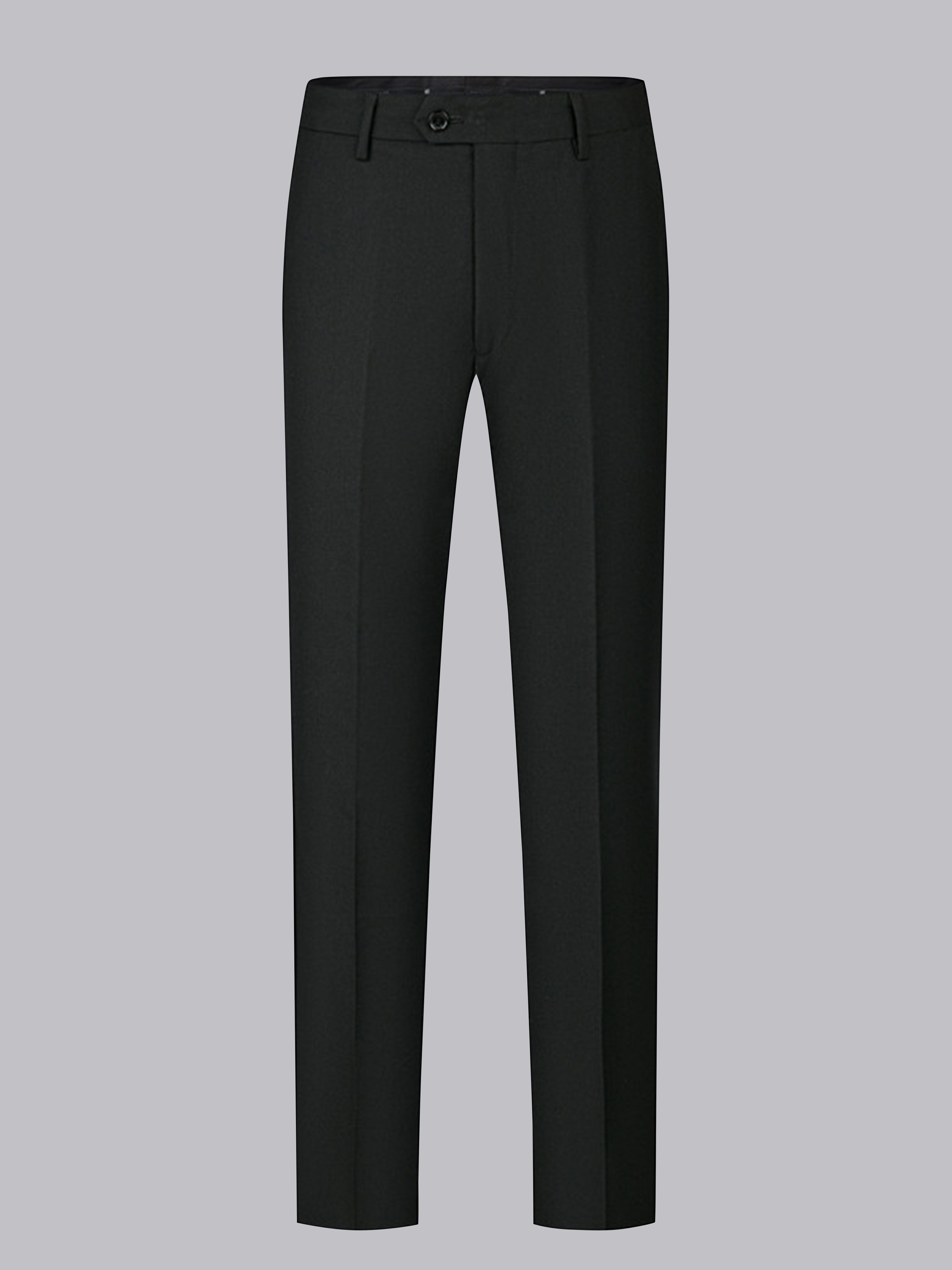 Costume Homme 3 Pièces À Bordure Contrastante Revers Châle Pour Tenue Semi Formelle