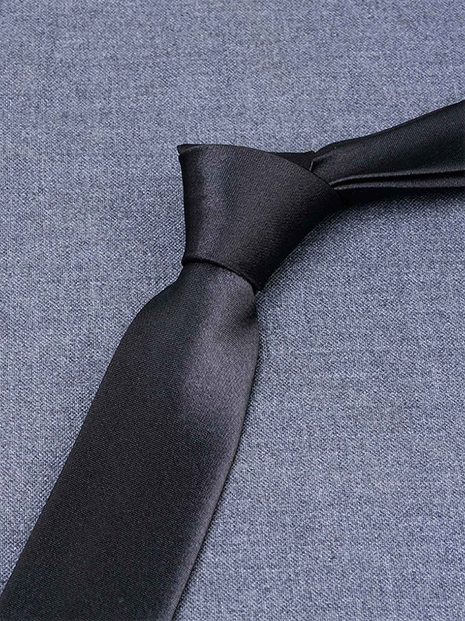 Cravate En Satin Pour Homme