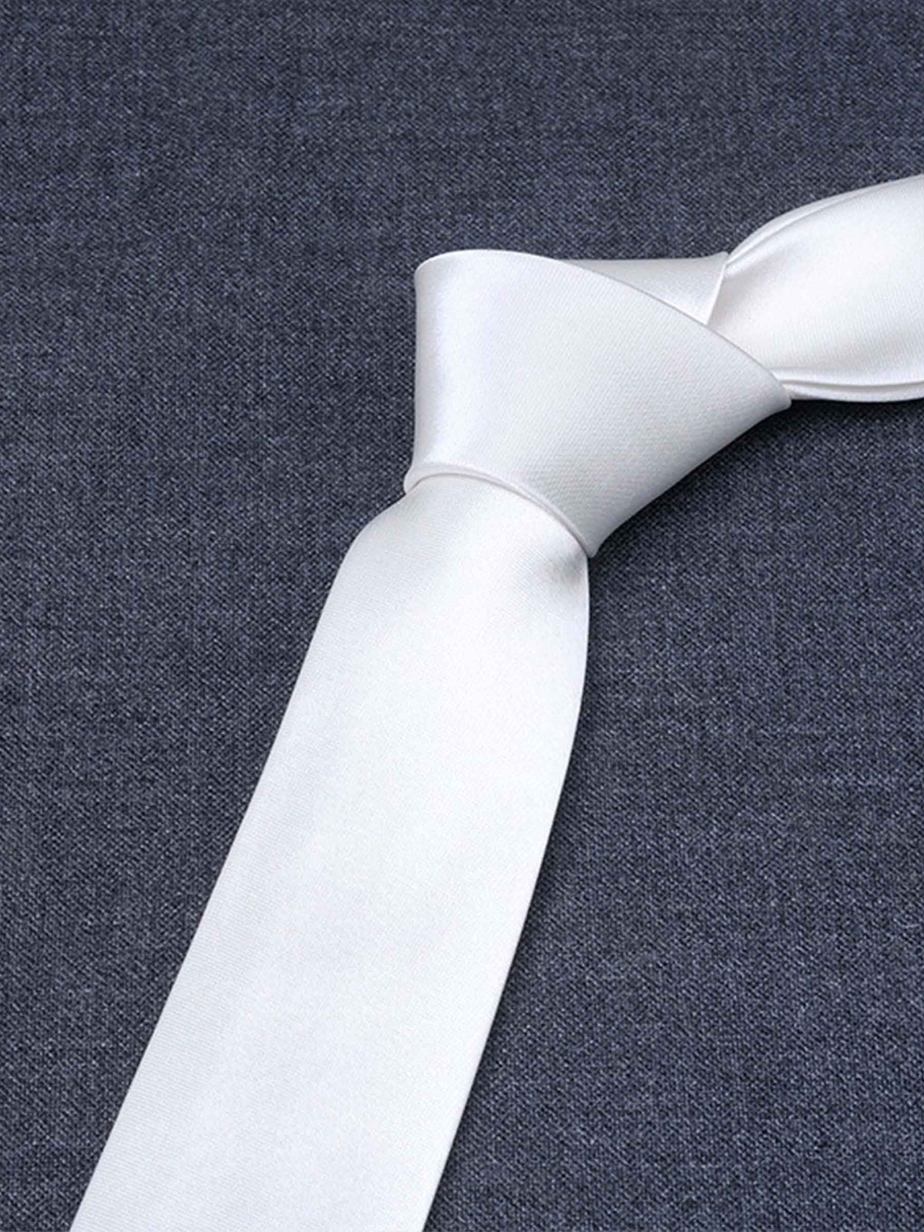 Cravate En Satin Pour Homme