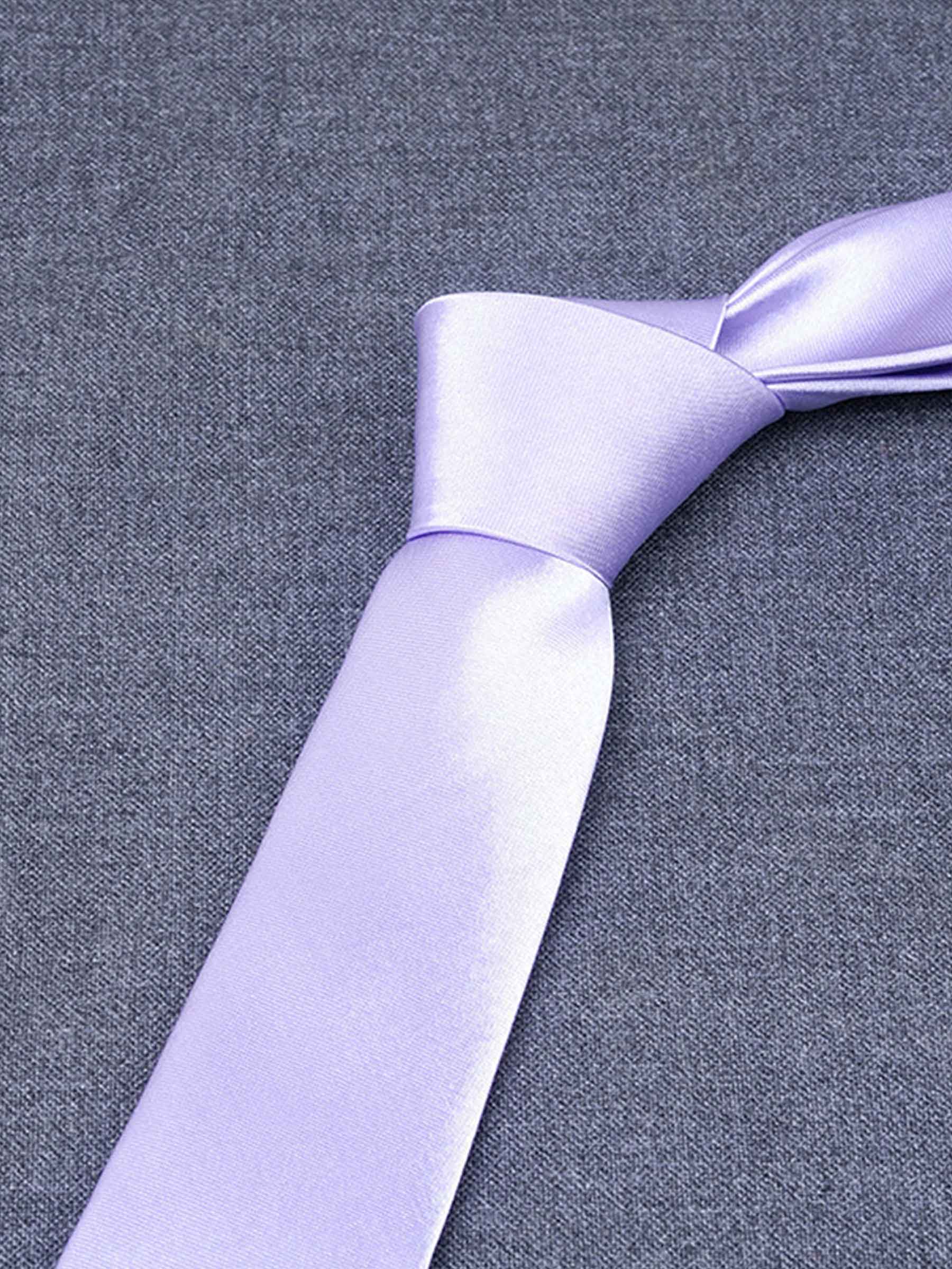 Cravate En Satin Pour Homme