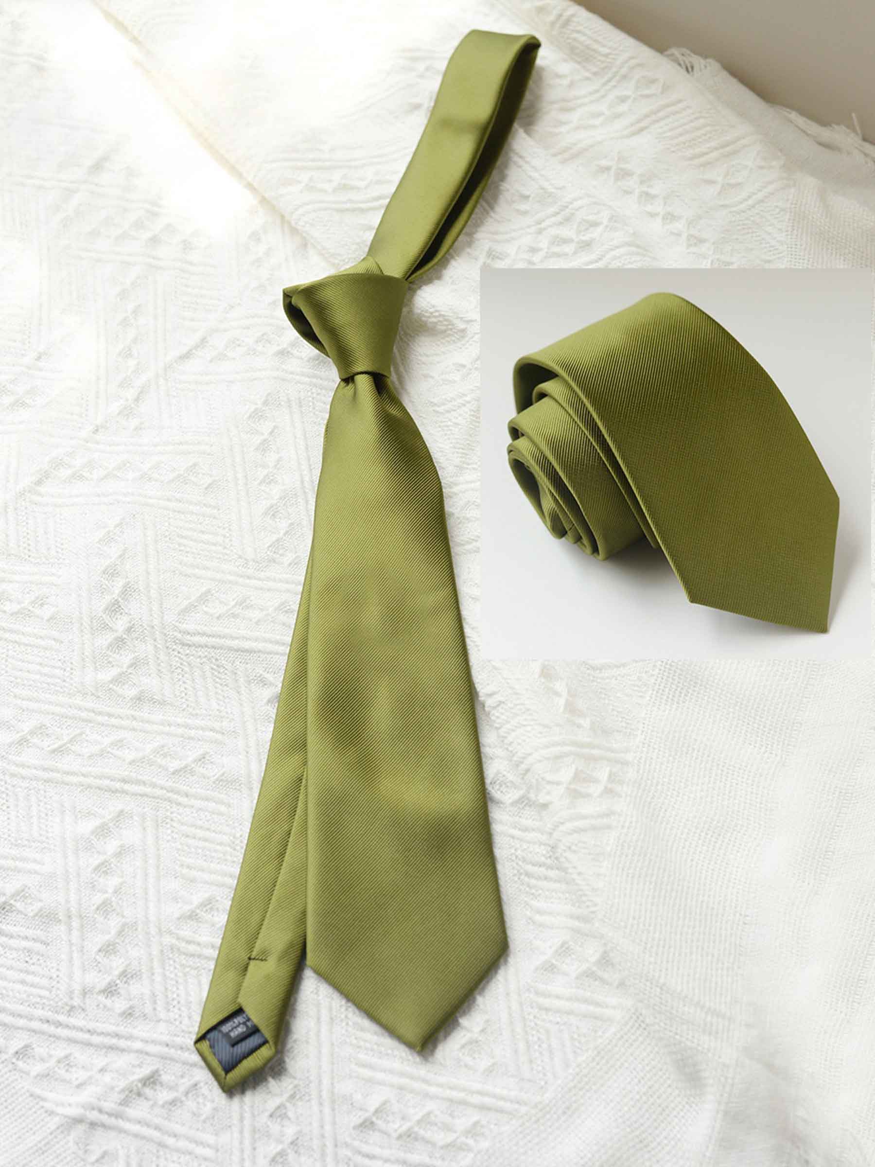 Cravate En Satin Pour Homme
