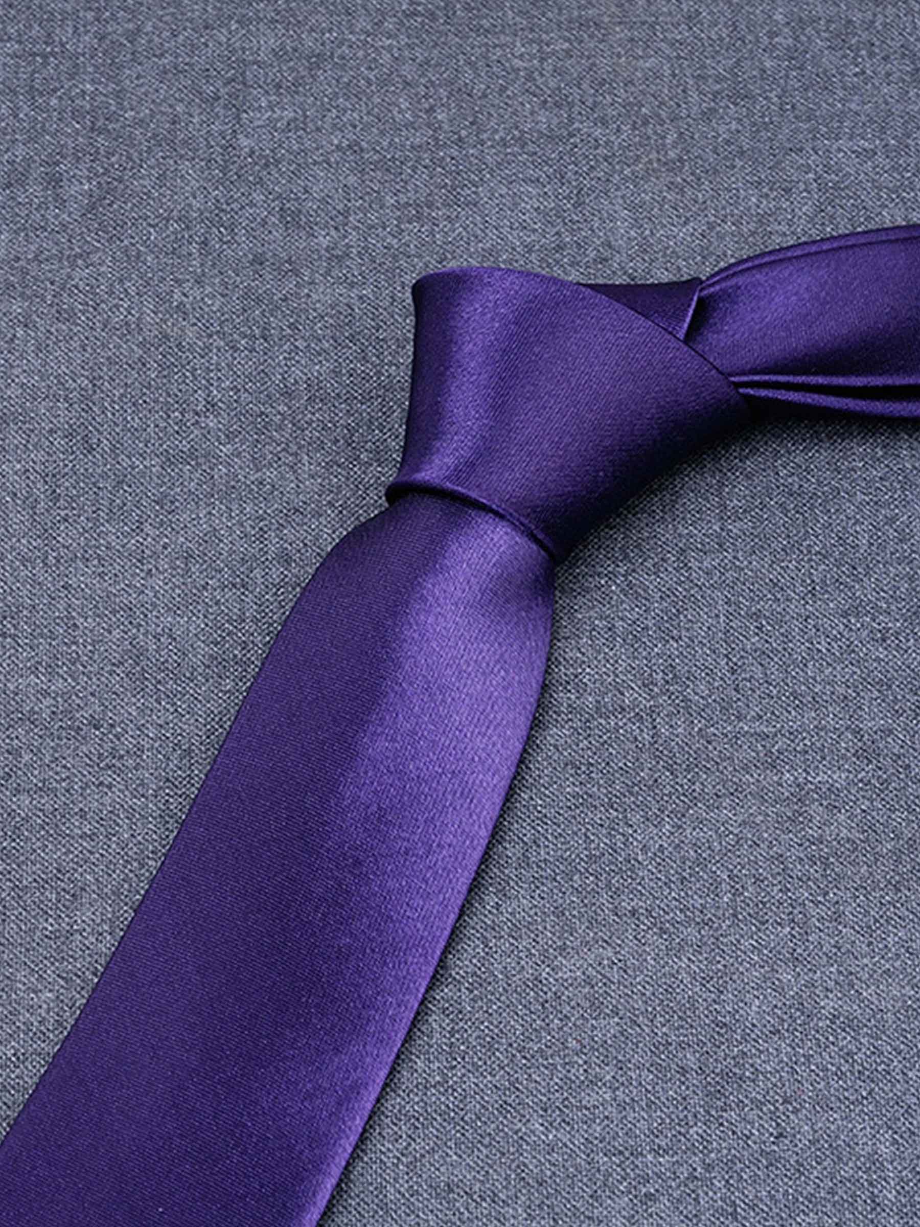 Cravate En Satin Pour Homme