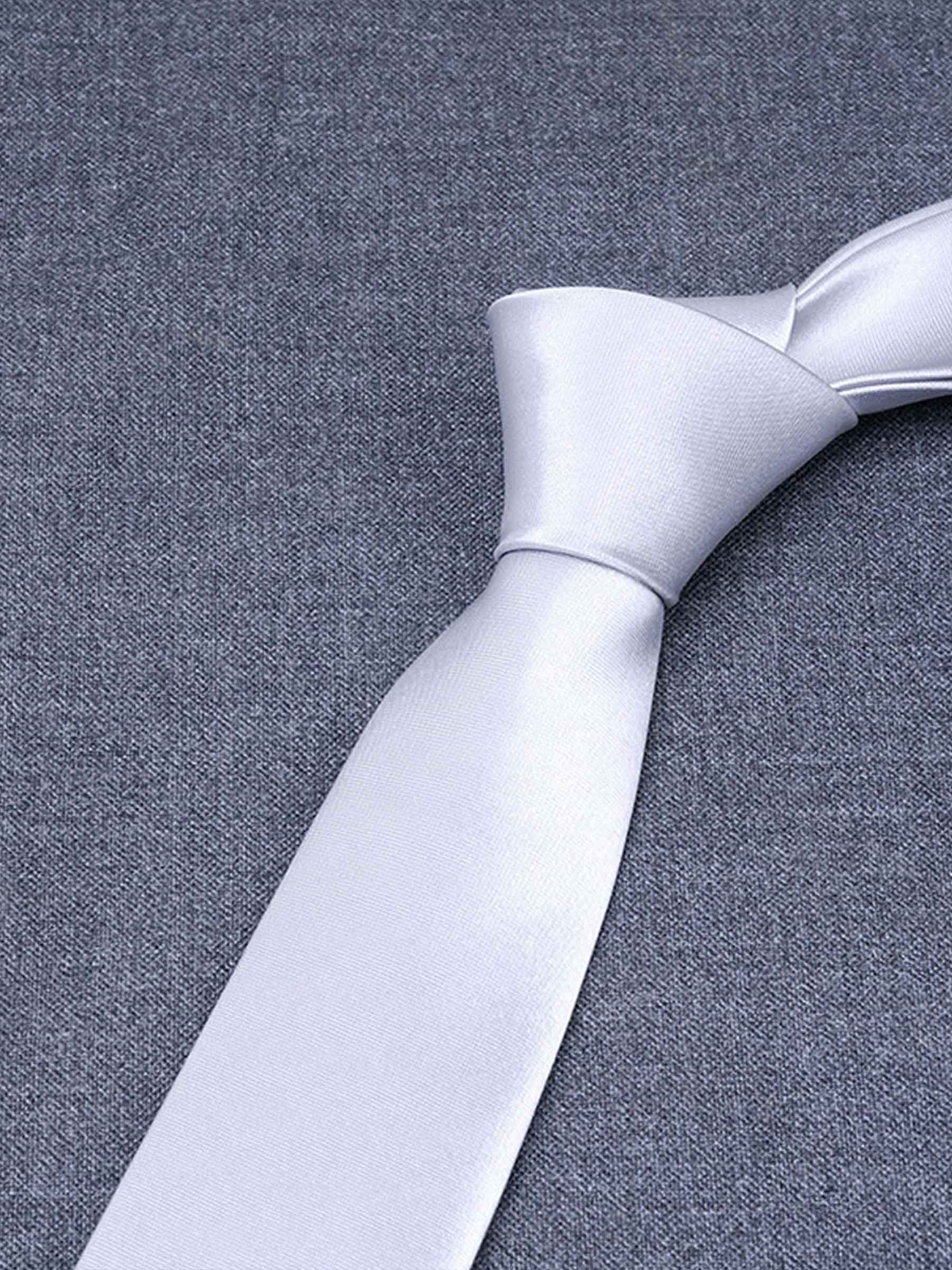 Cravate En Satin Pour Homme