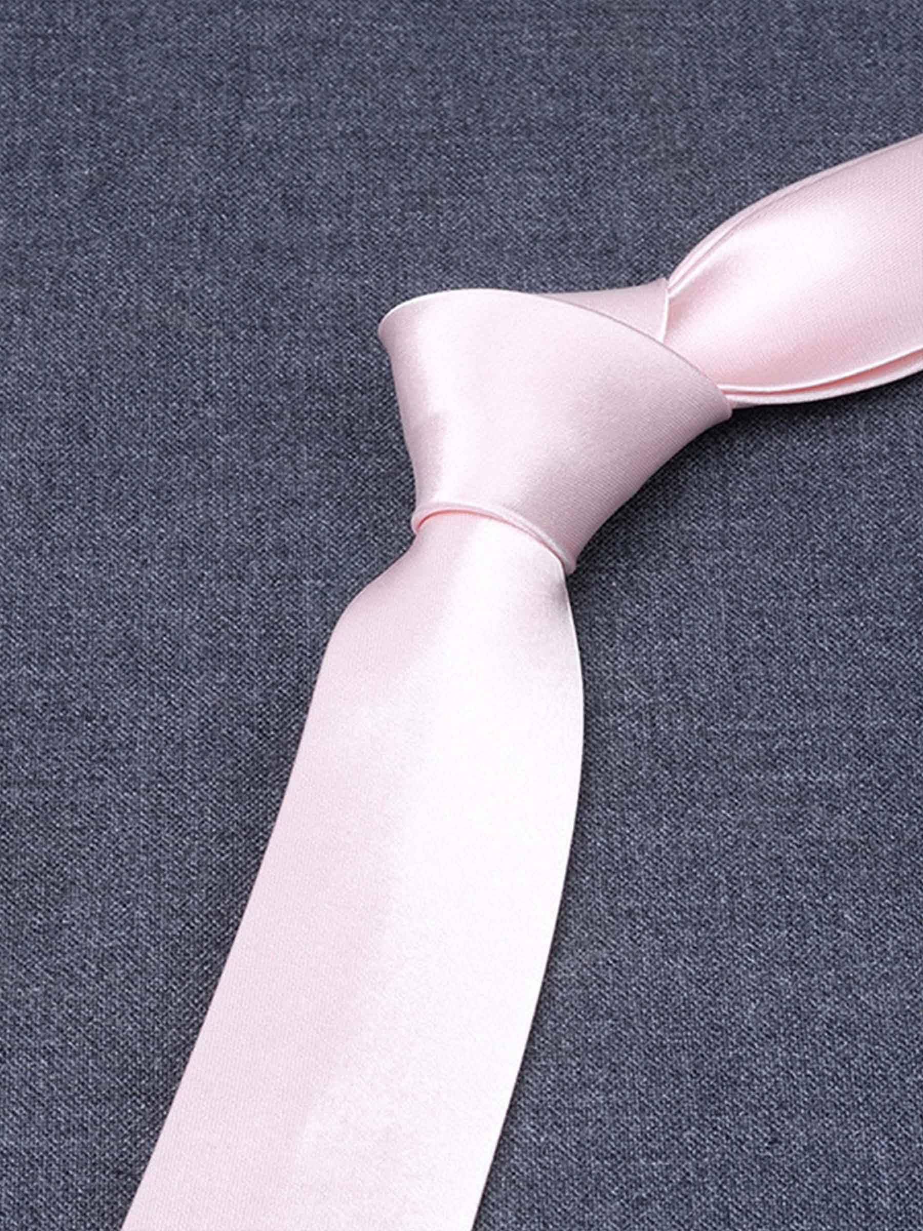 Cravate En Satin Pour Homme