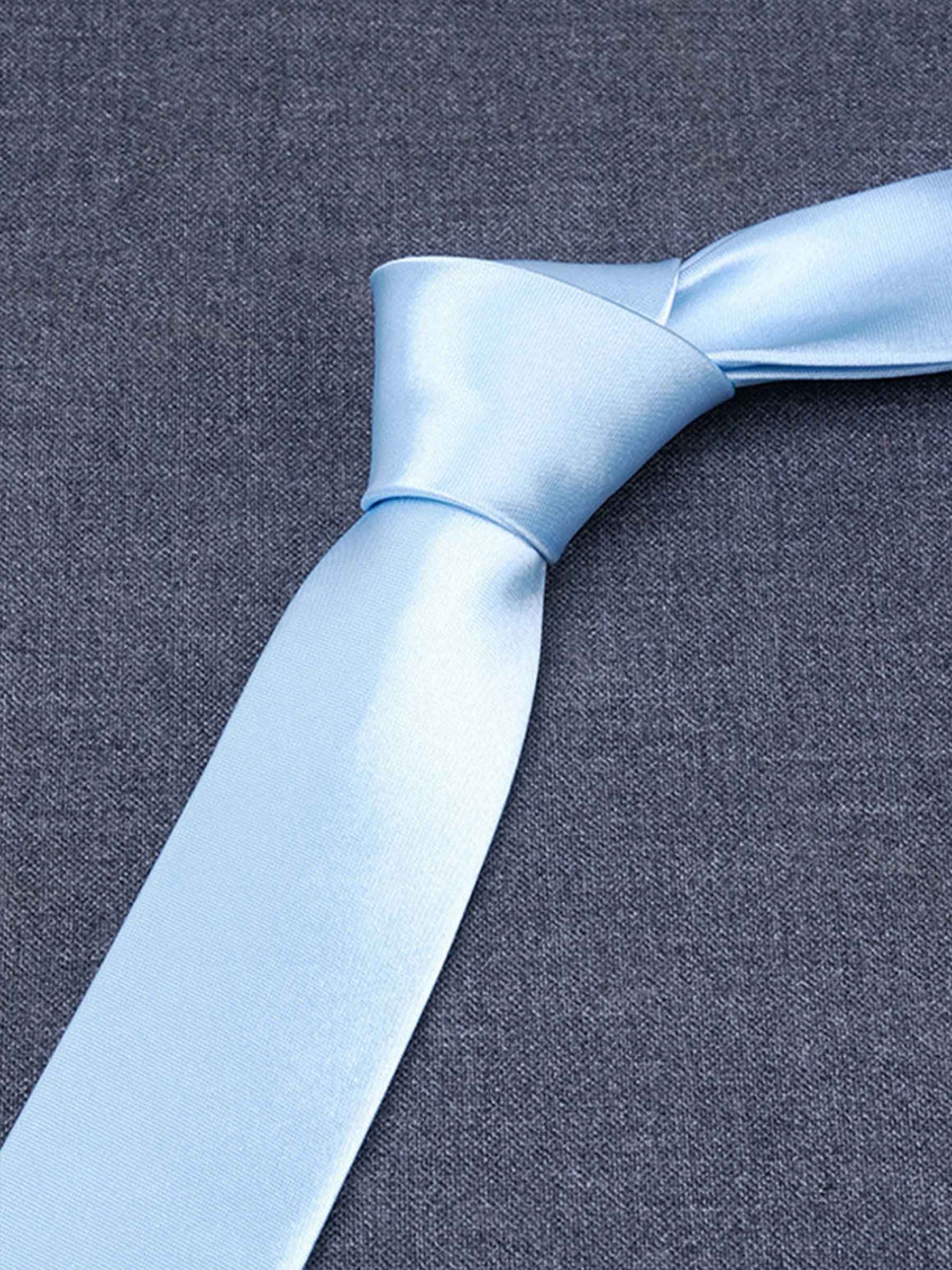 Cravate En Satin Pour Homme