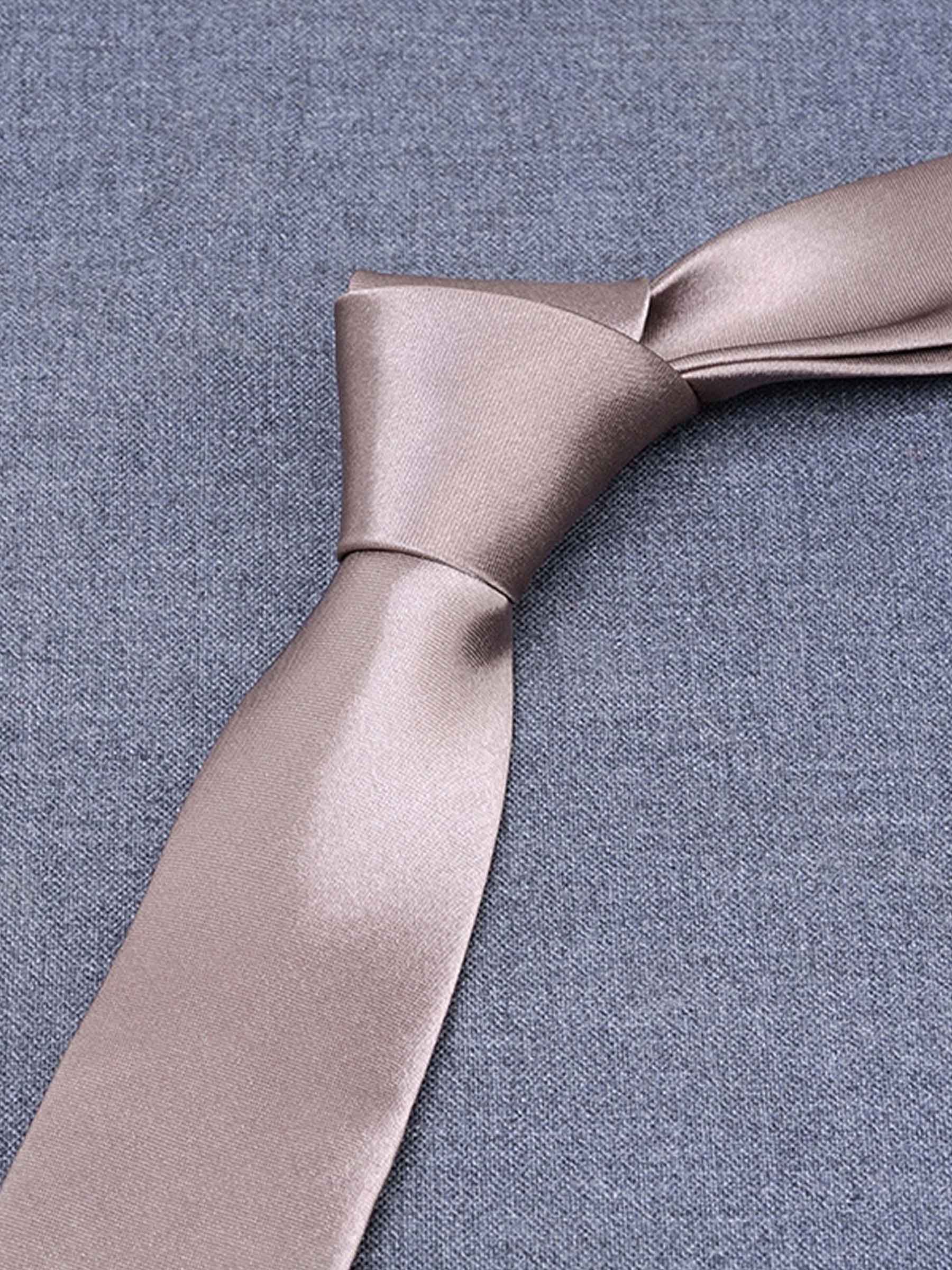 Cravate En Satin Pour Homme